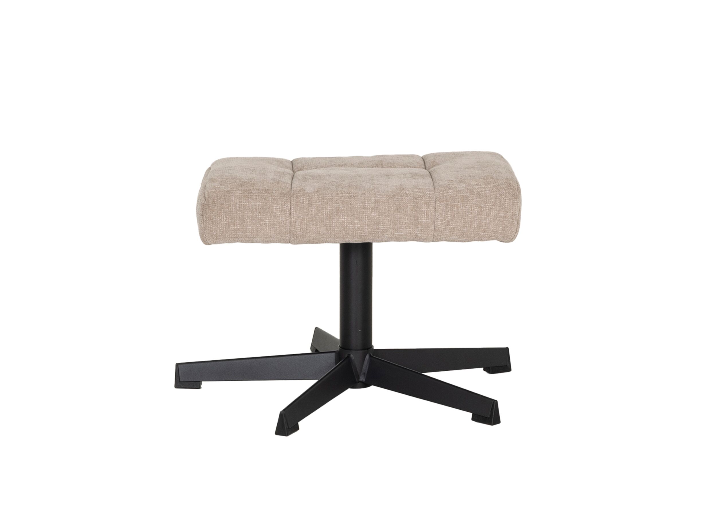 Aperçu - Repose-pieds Pegasus 47x42x37cm - fibre de polyester - beige
