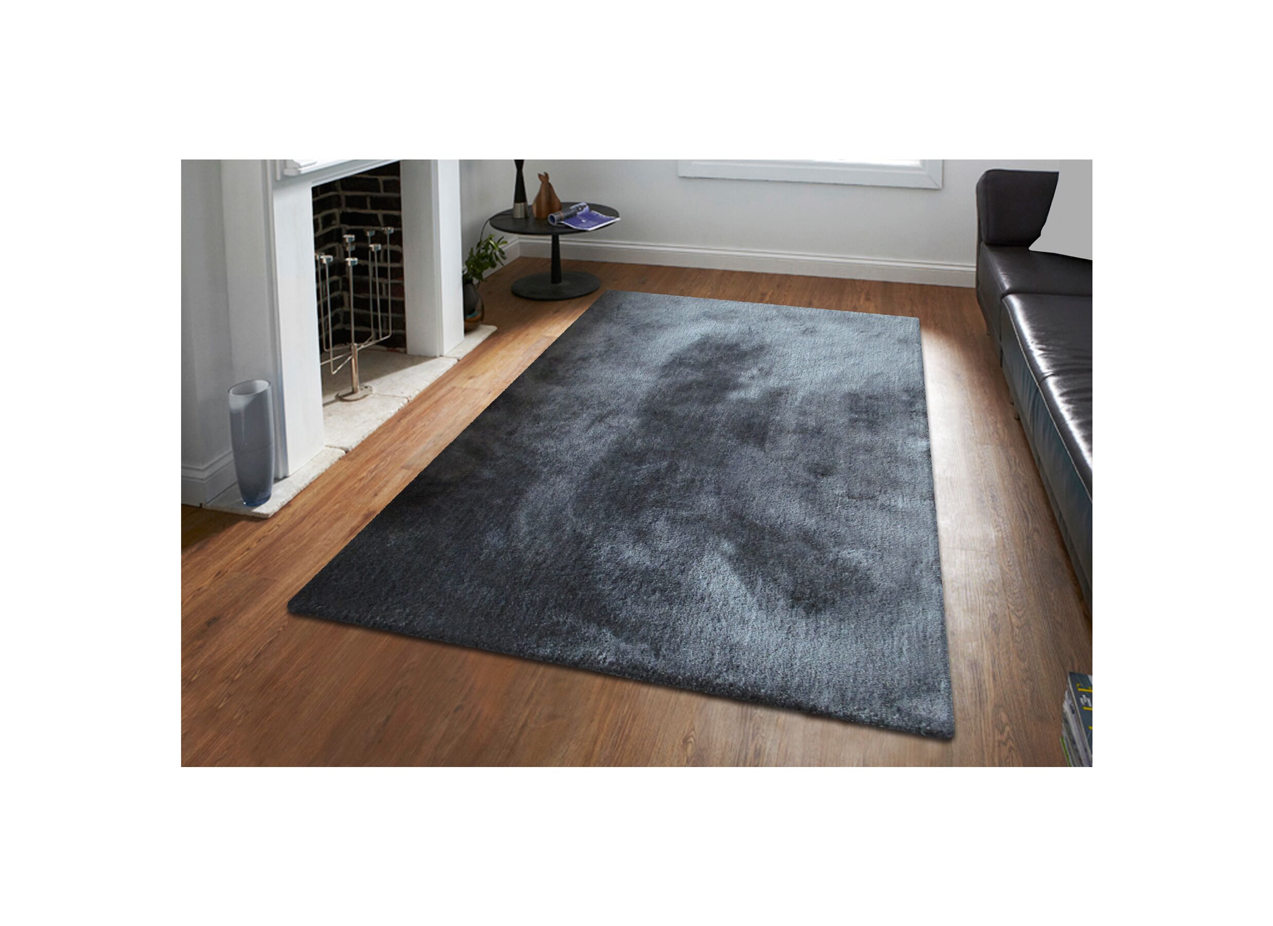 Sfeerfoto - Tapijt Yogini 60x110cm - microvezel - grijs