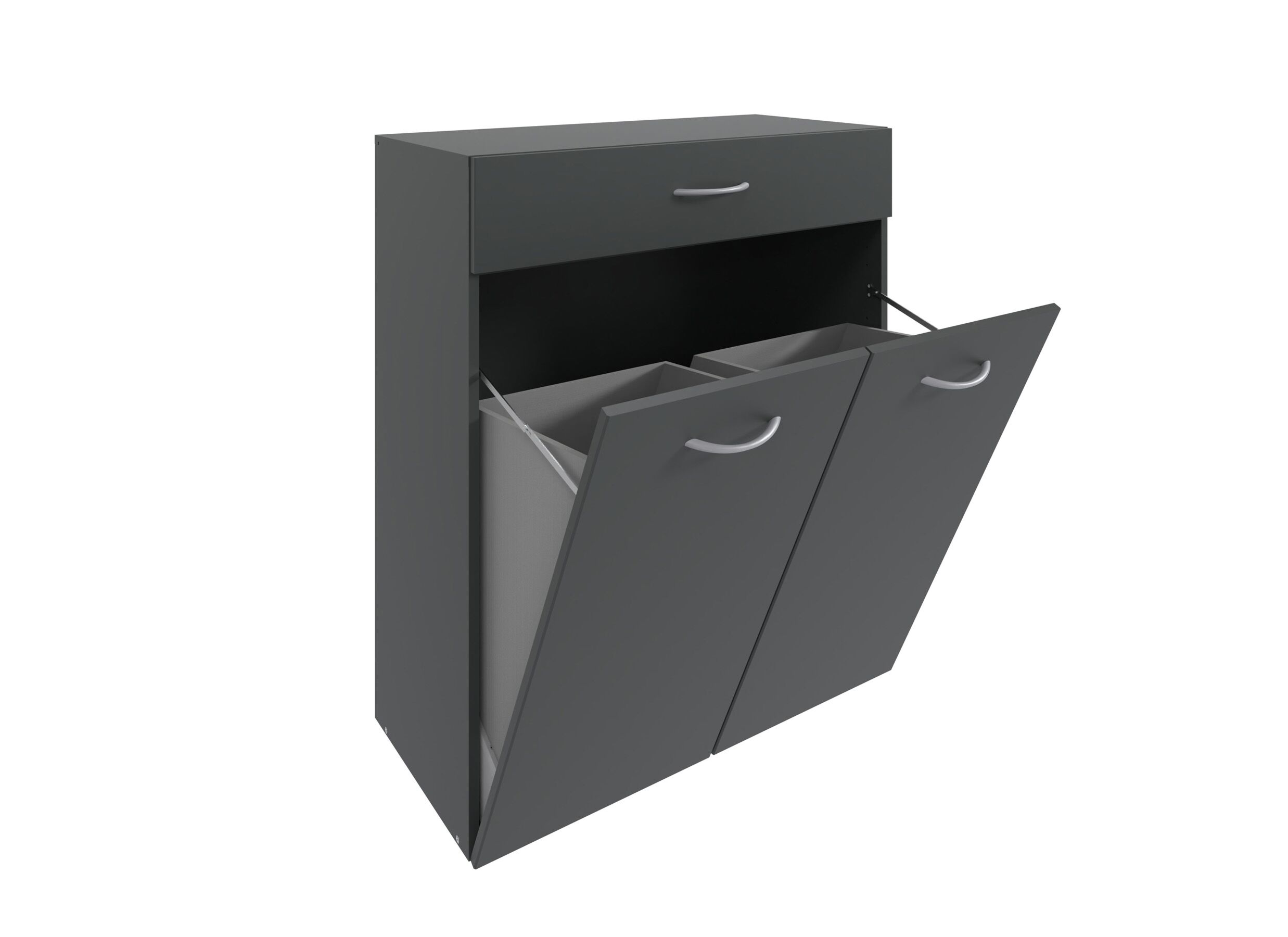 Indeling - Linnenbox 80x40x98cm - decor - grafiet