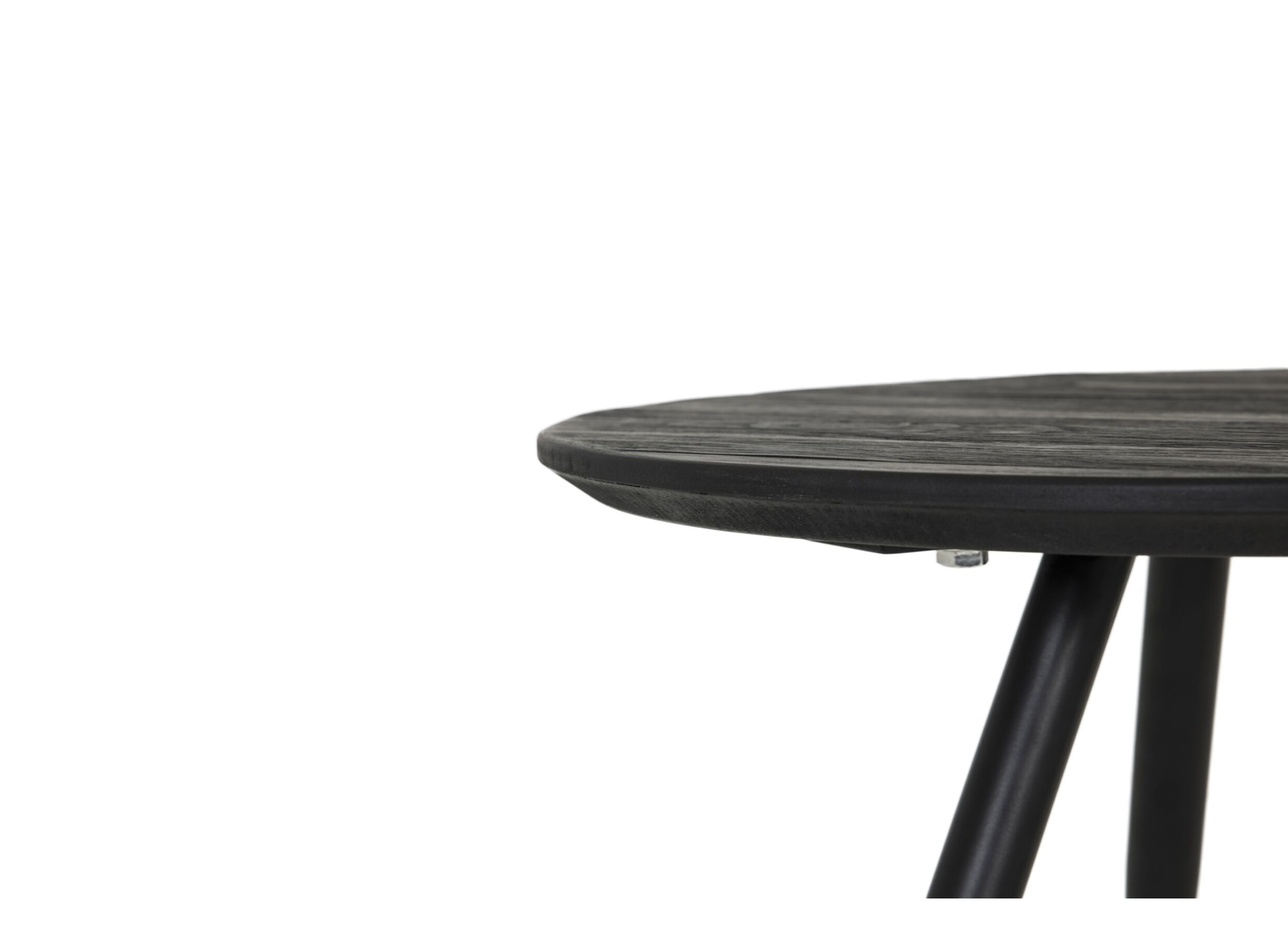 Detail - Table basse Noah teck massif ronde