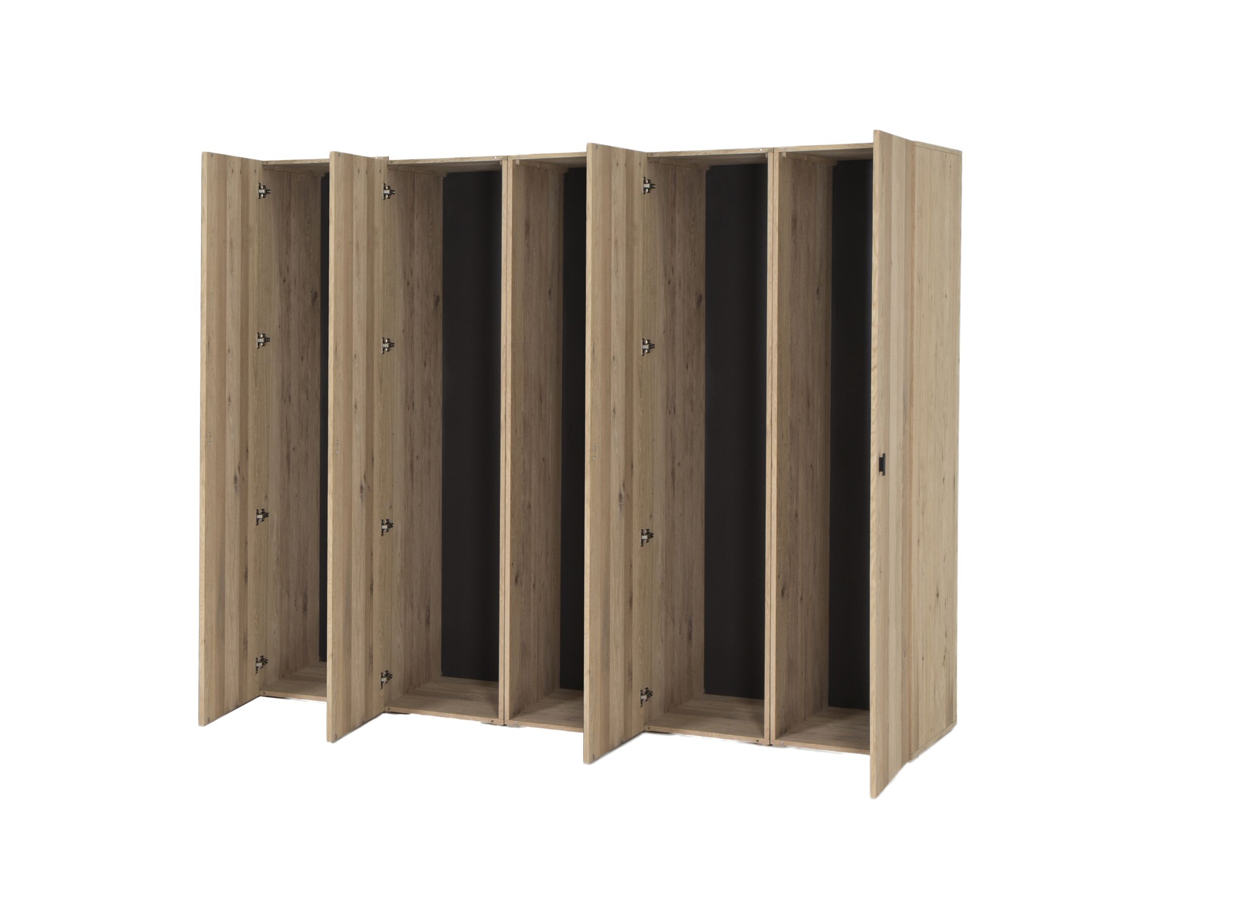 Garde-robe Holmes 250cm - MDF - chêne
