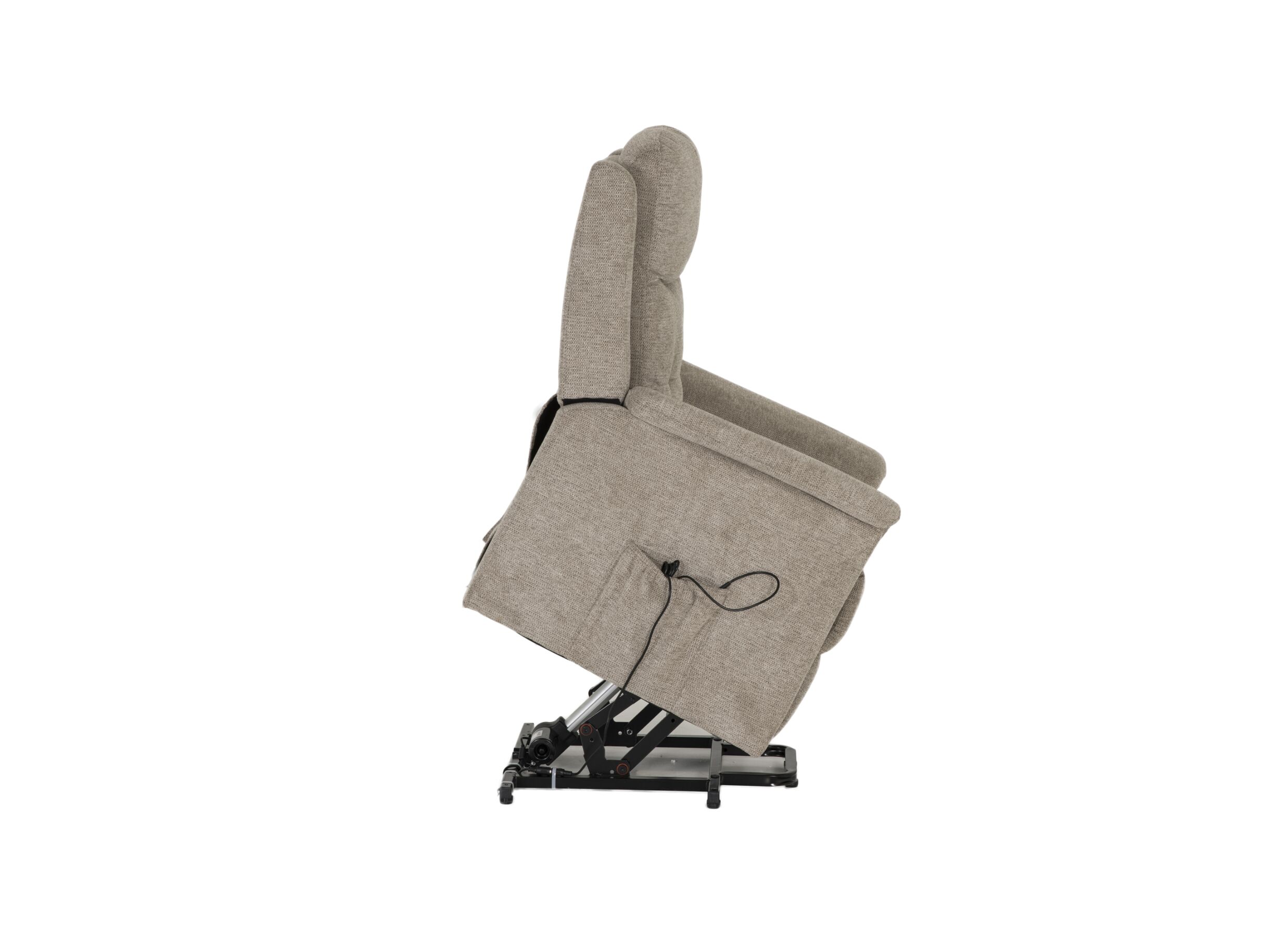 Relaxzetel Cosima elektrisch stof beige