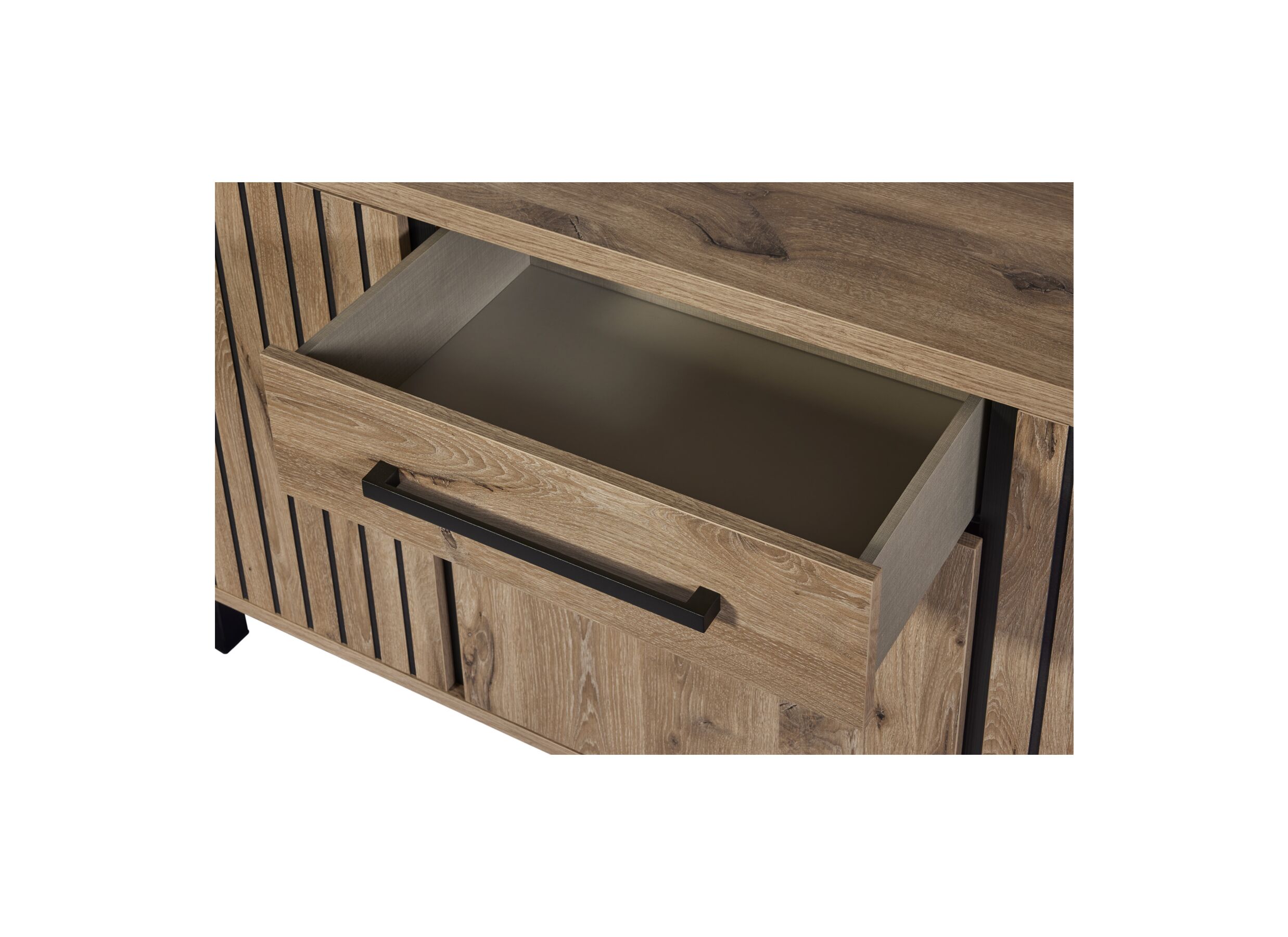 Detail - Buffet Tim 180cm - film décoratif - canyon oak