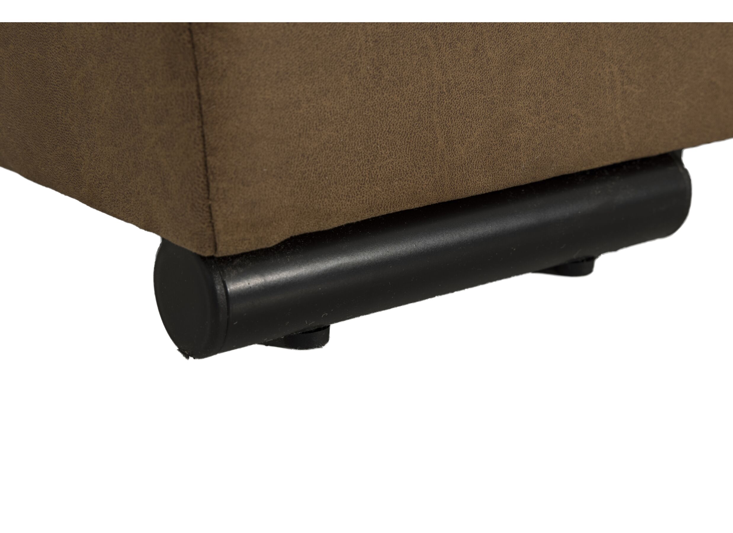 Canapé d'angle Rimini 388x224cm - tissu - cognac