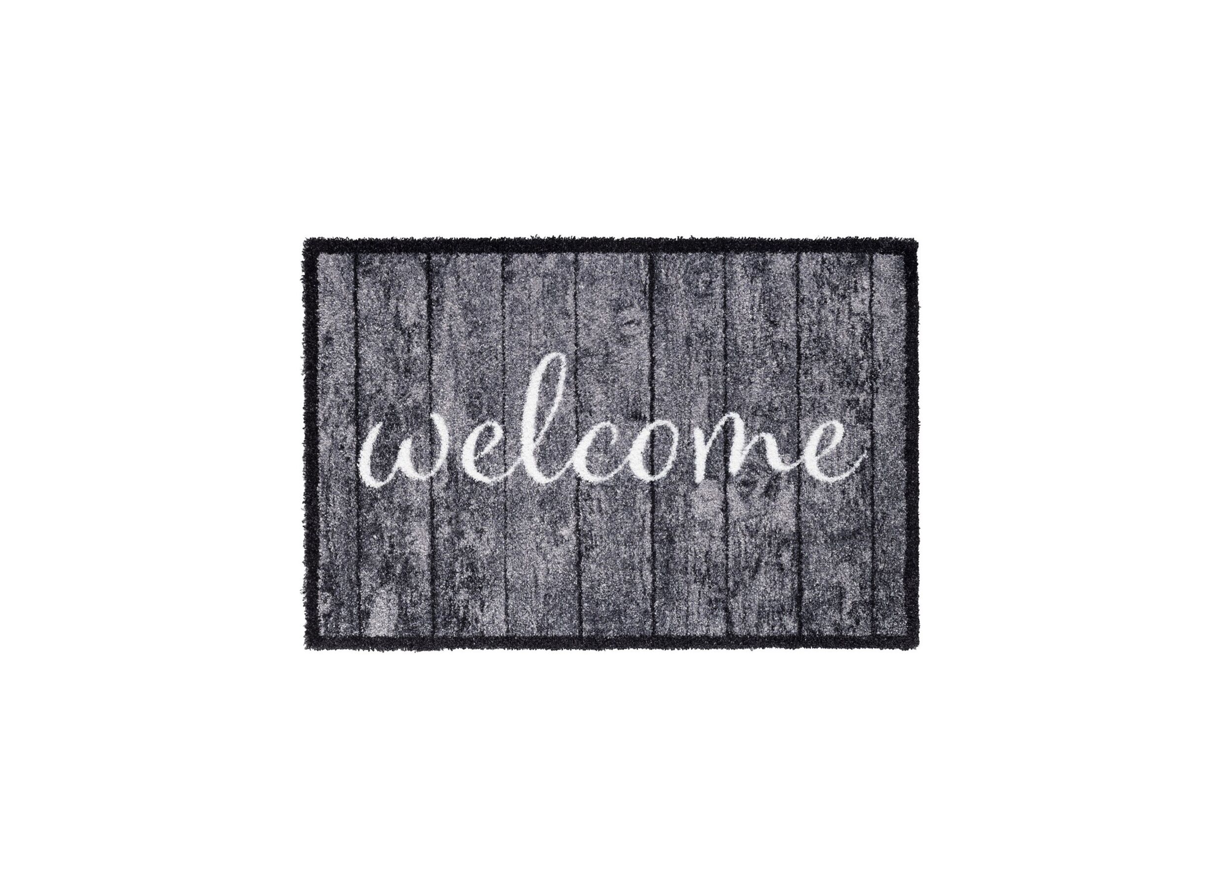 Hoofdfoto - Deurmat Lima Welcome 50x75cm - rubber - grijs