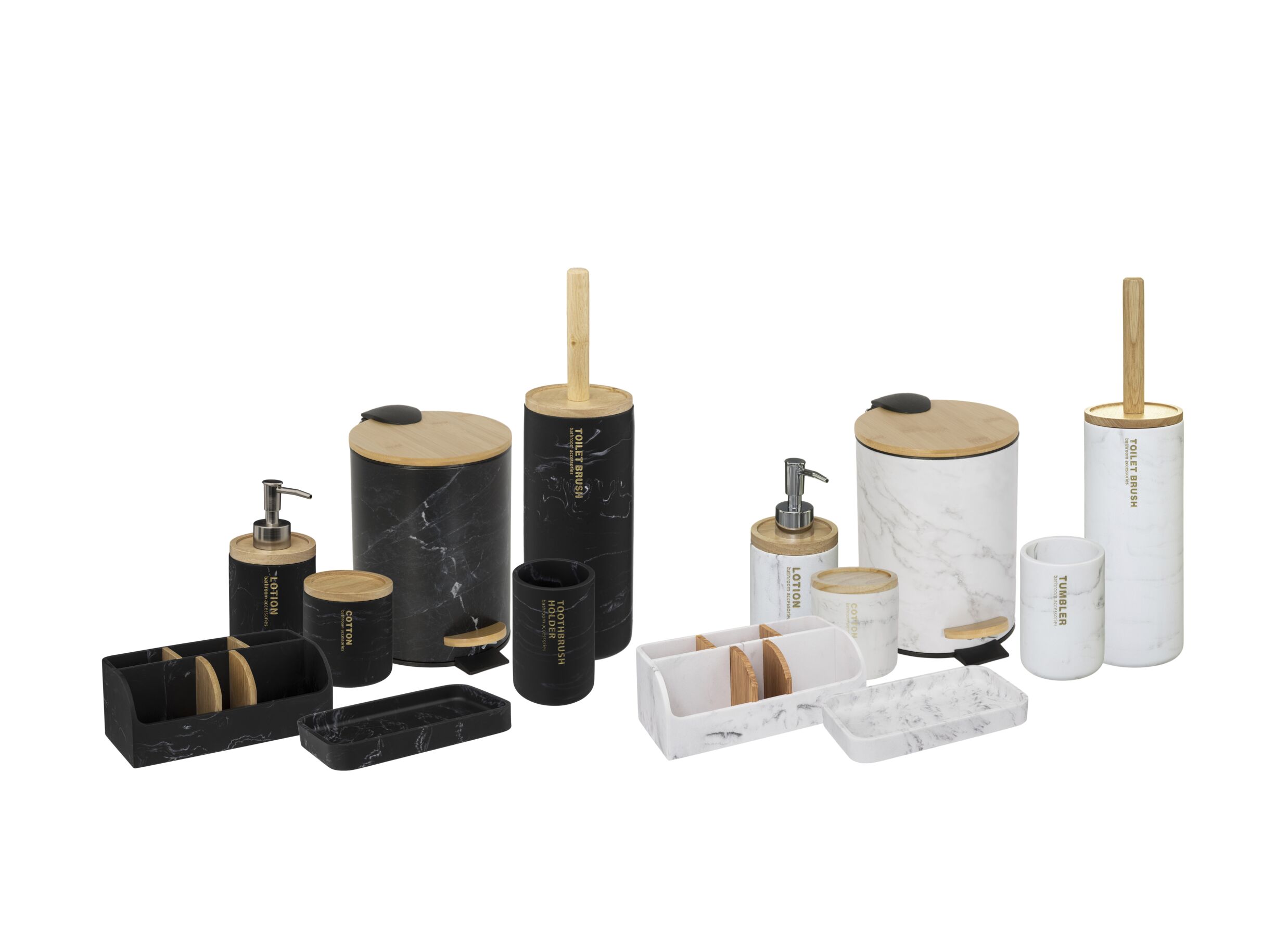 Photo ensemble - Brosse wc Lea Blanc