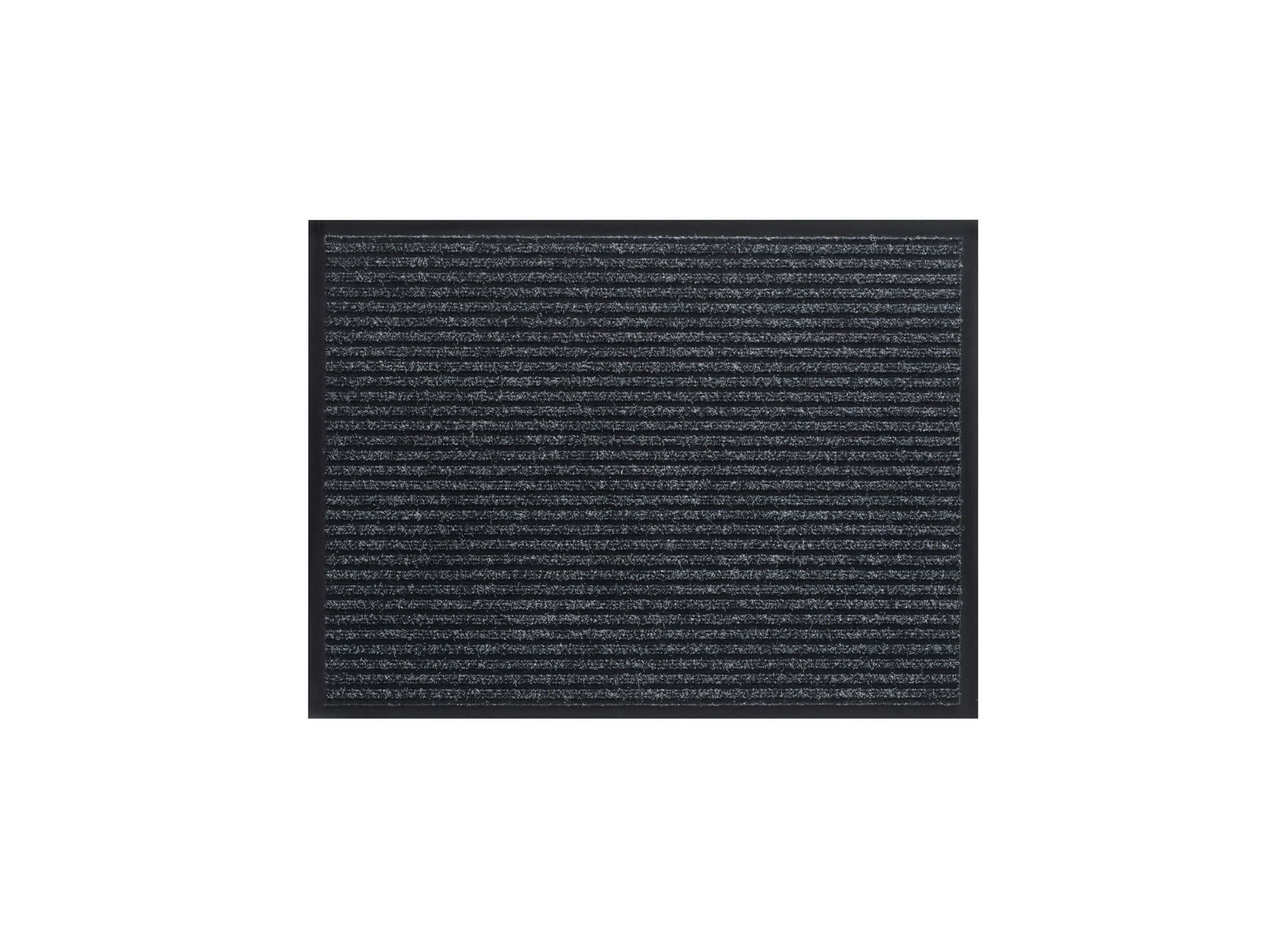 Deurmat Everton 80x60cm polyester antraciet - Deurmat Everton 80x60cm polyester antraciet