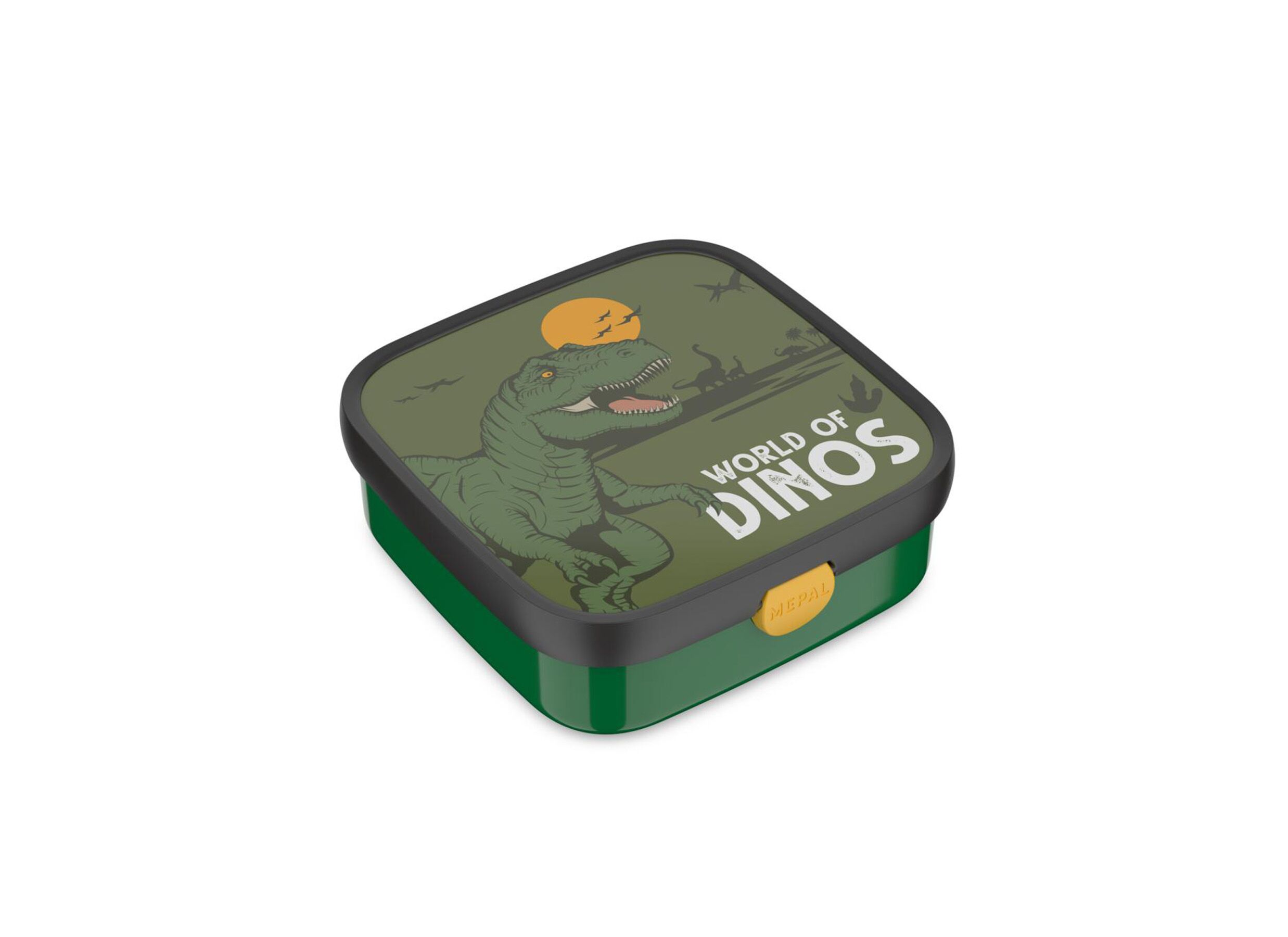 Lunchbox Bento groot Campus 1250ml - kunststof - dino - Lunch box Bento grand Campus 1250ml - plastique - dino