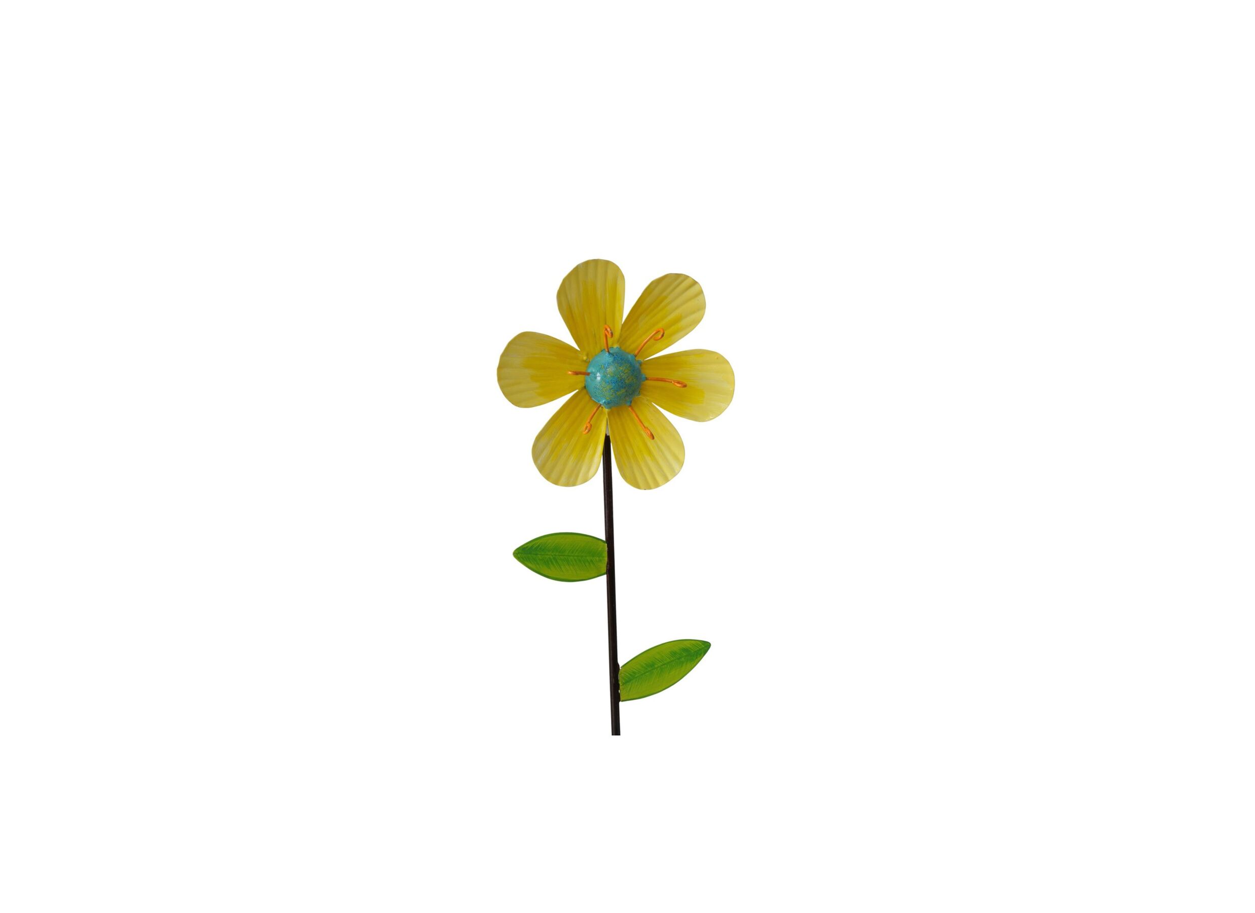 Aperçu - Bâton De Jardin Yola H55cm - fer - jaune/orange