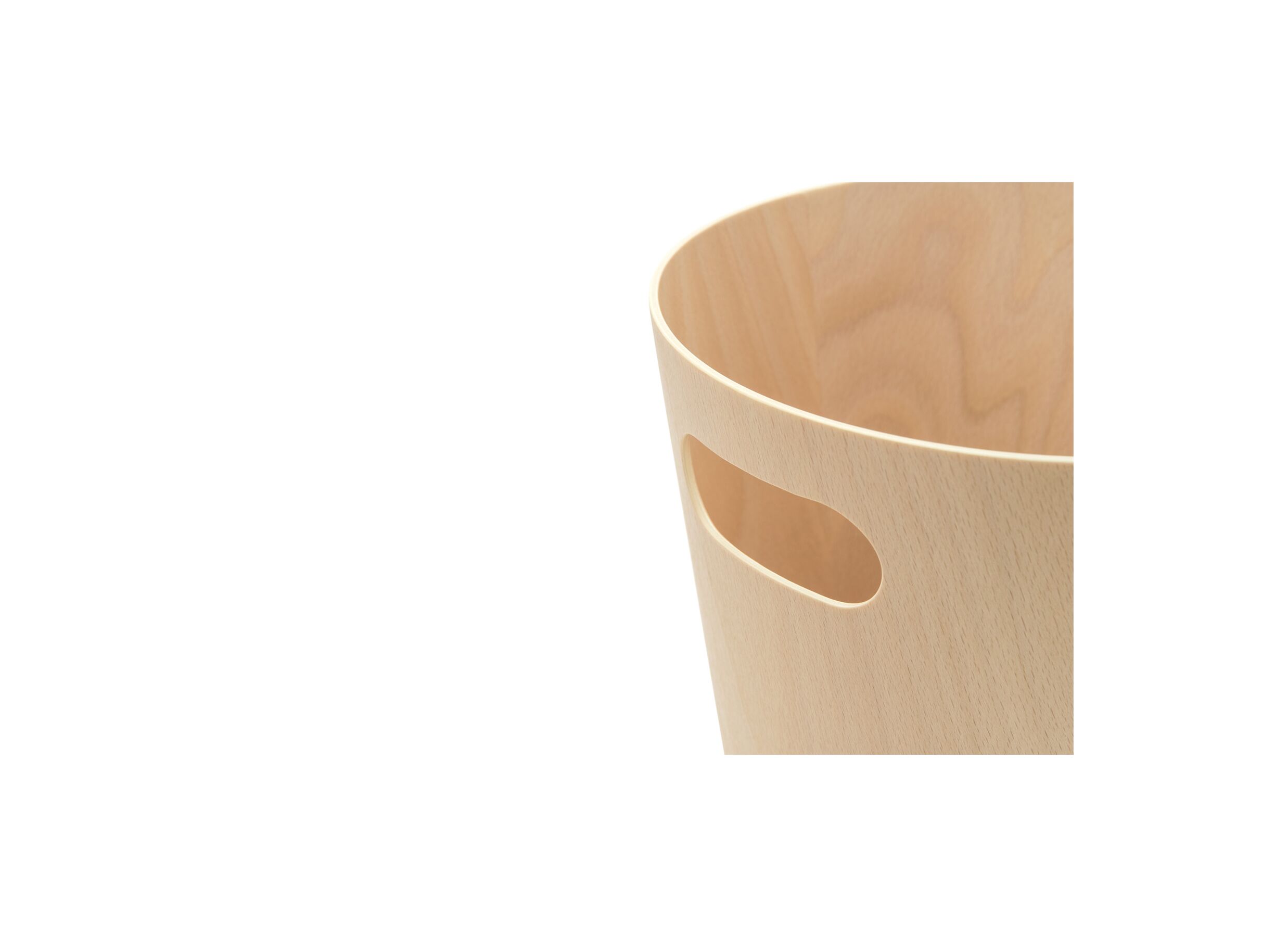 Detailfoto - Vuilnisbak Woodrow 7,5L naturel