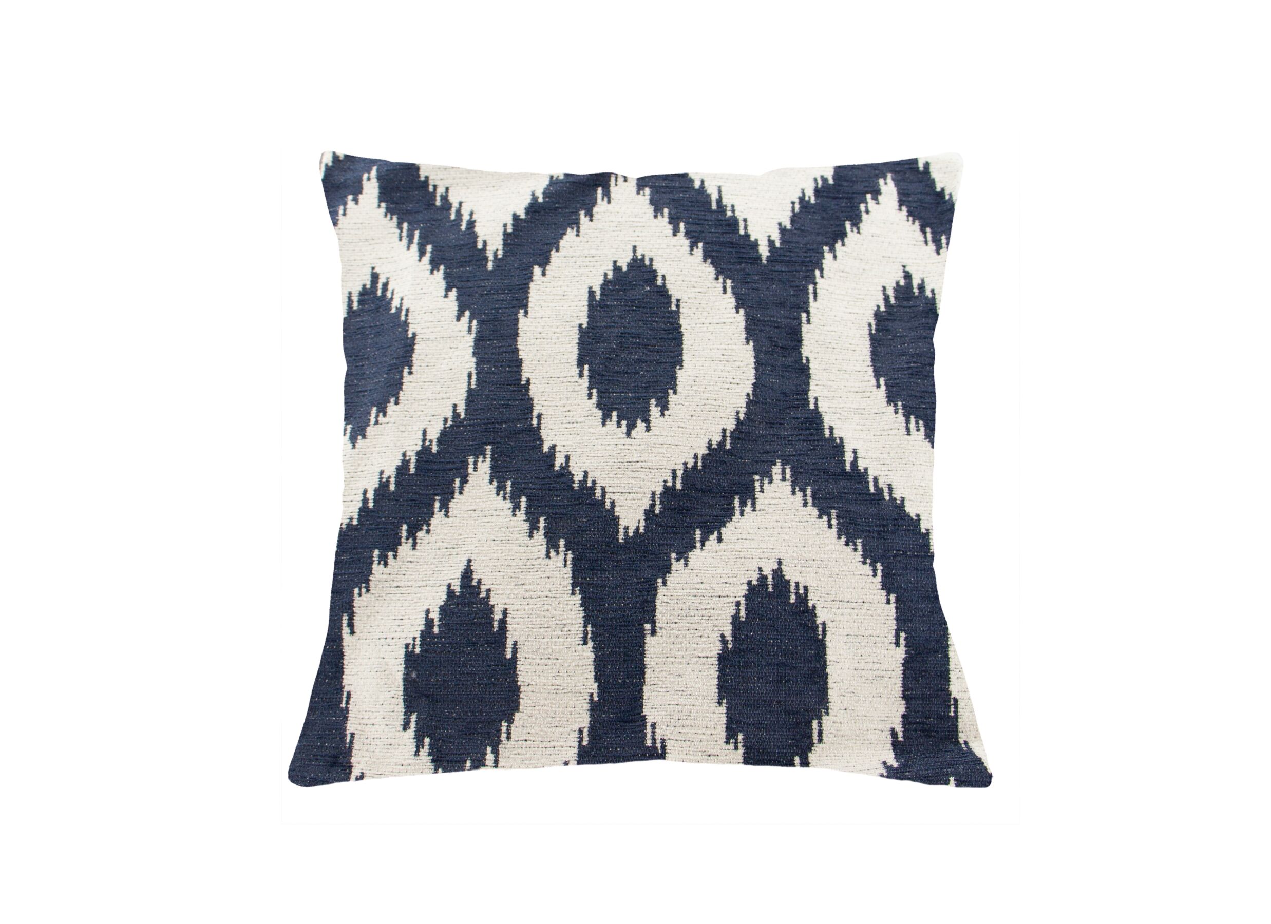 Plus Important - Coussin Lovisa 45x45cm - tissu - bleu