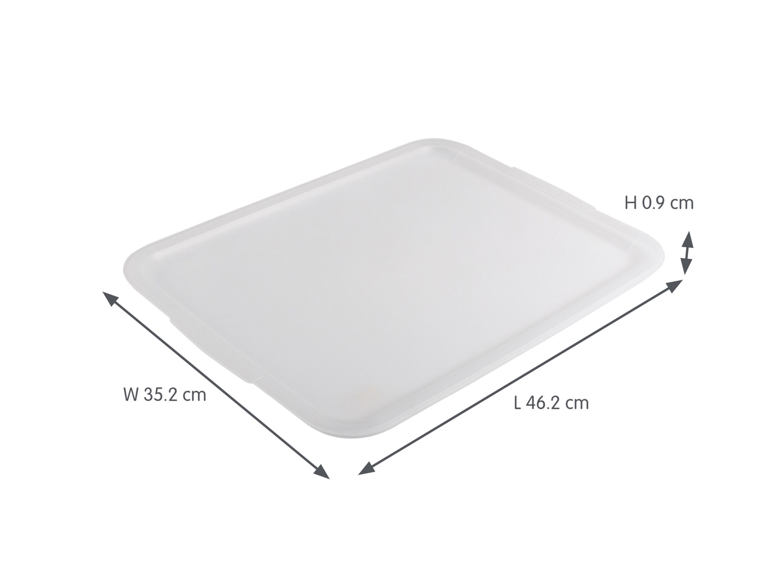 Dimensions - Couvercle Sigma Home 46,2x35,2x0,9cm