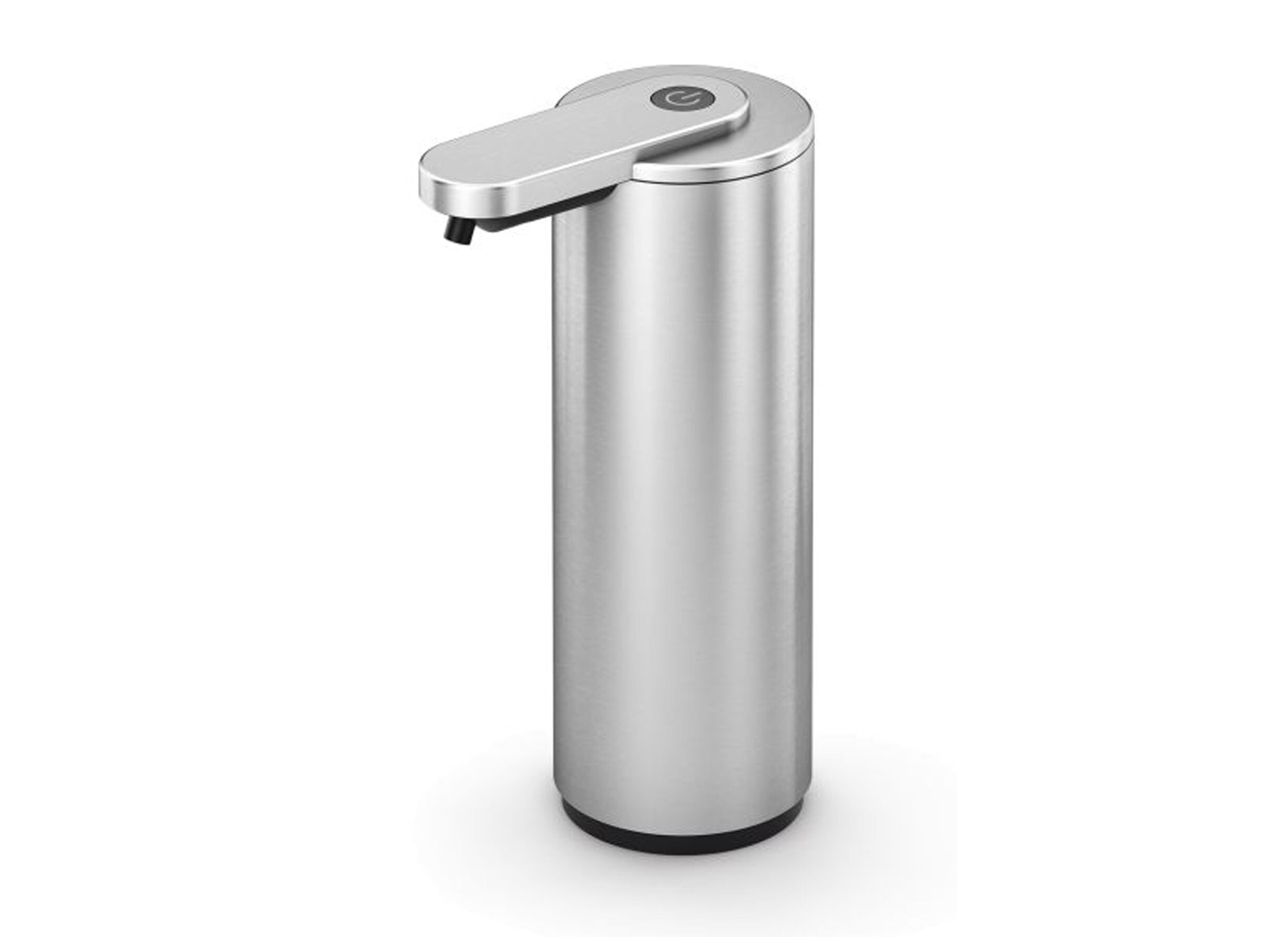 Zeeppompje Tervo 200ml - roestvrij staal - zilver - Zeeppompje Tervo 200ml - roestvrij staal - zilver