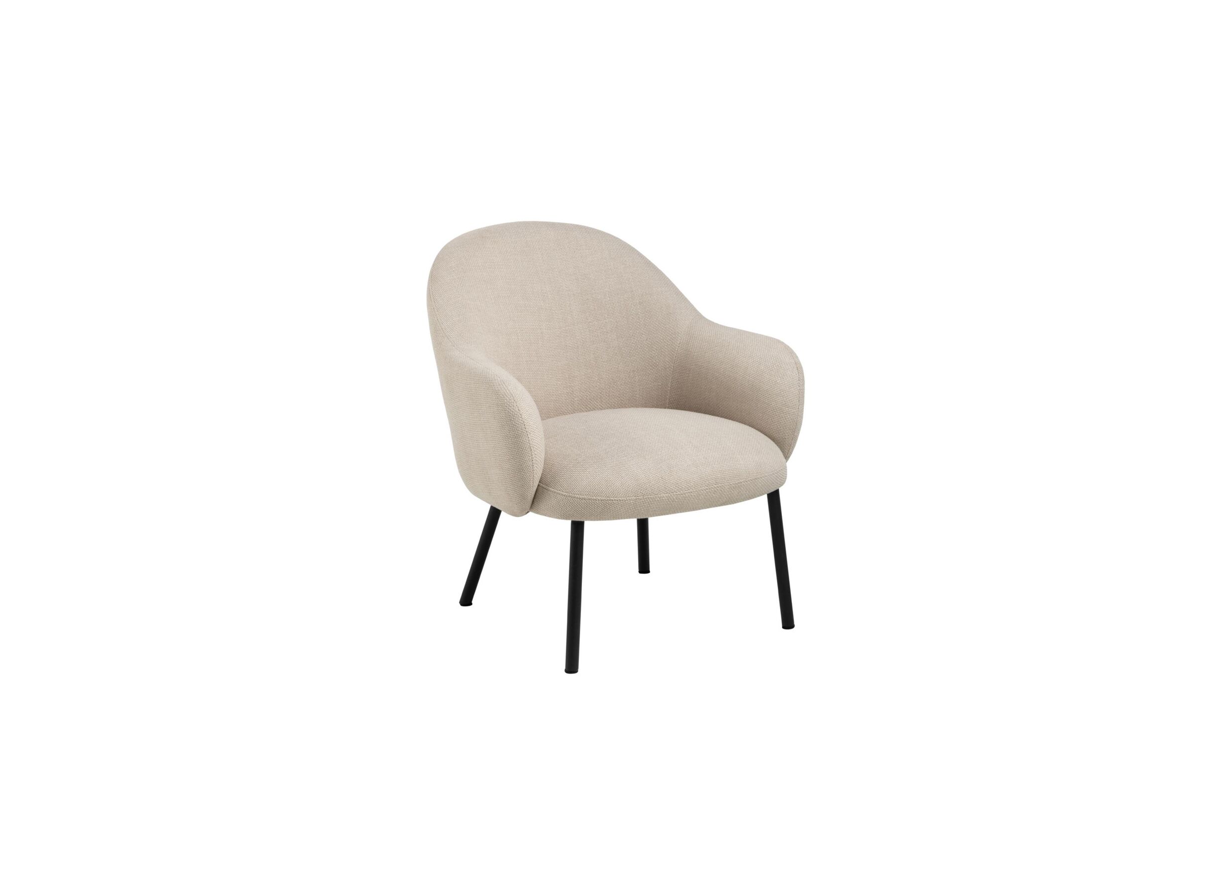 Plus Important - Fauteuil 70x75x75cm - tissu - beige