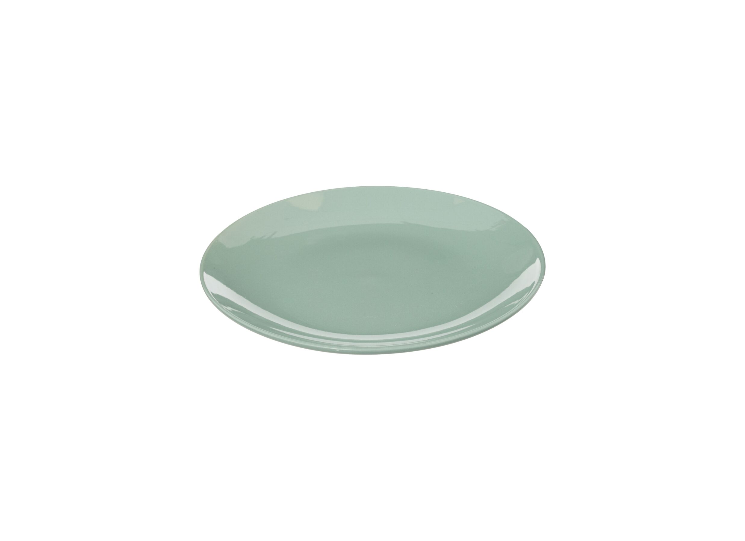 Overzichtsfoto - Serviesset Colorama 18-delig - stoneware - muntgroen