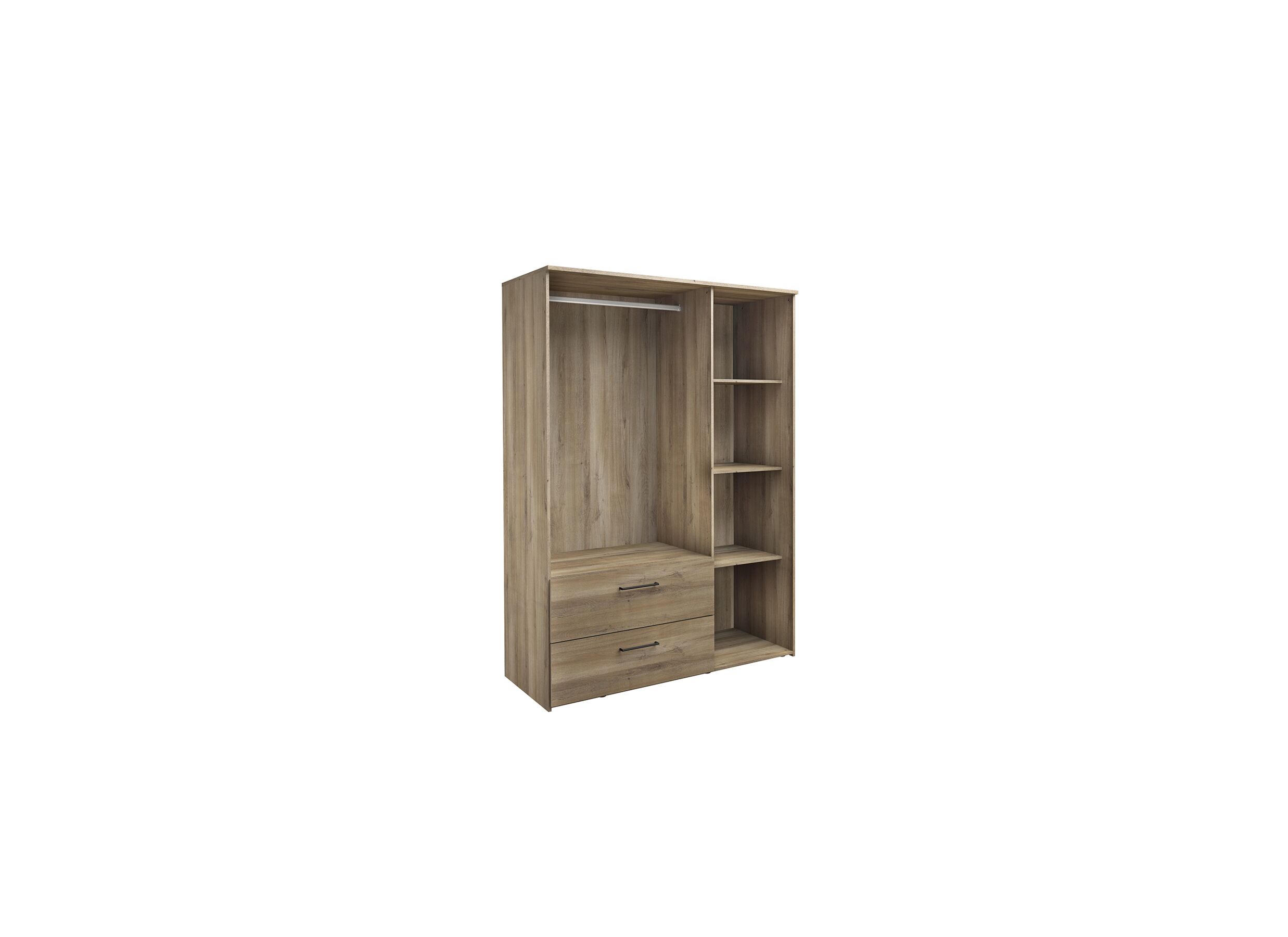 Garde-robe Orleans 145cm - décor - chêne