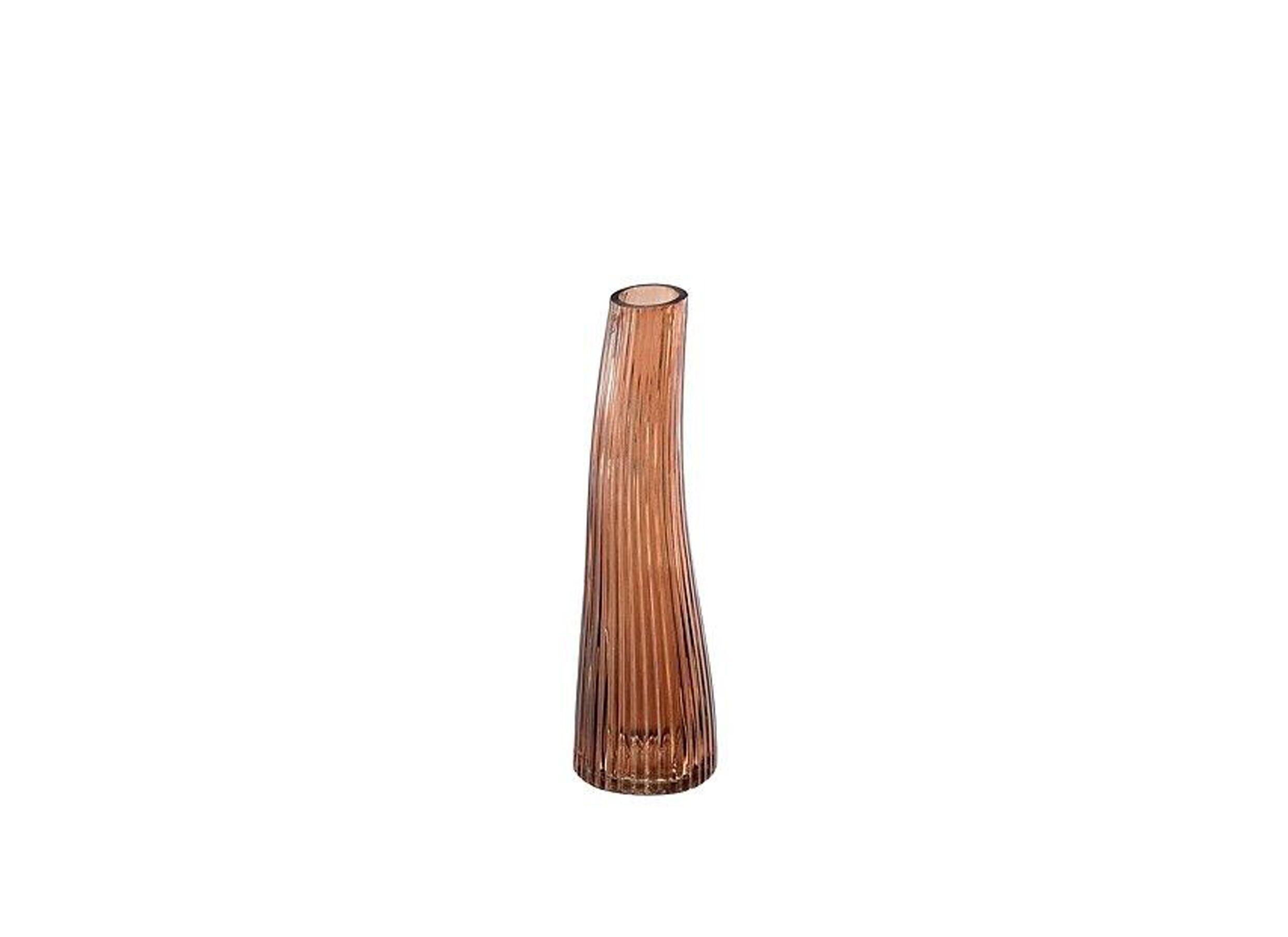 Plus Important - Vase Nina H25cm - verre - brun