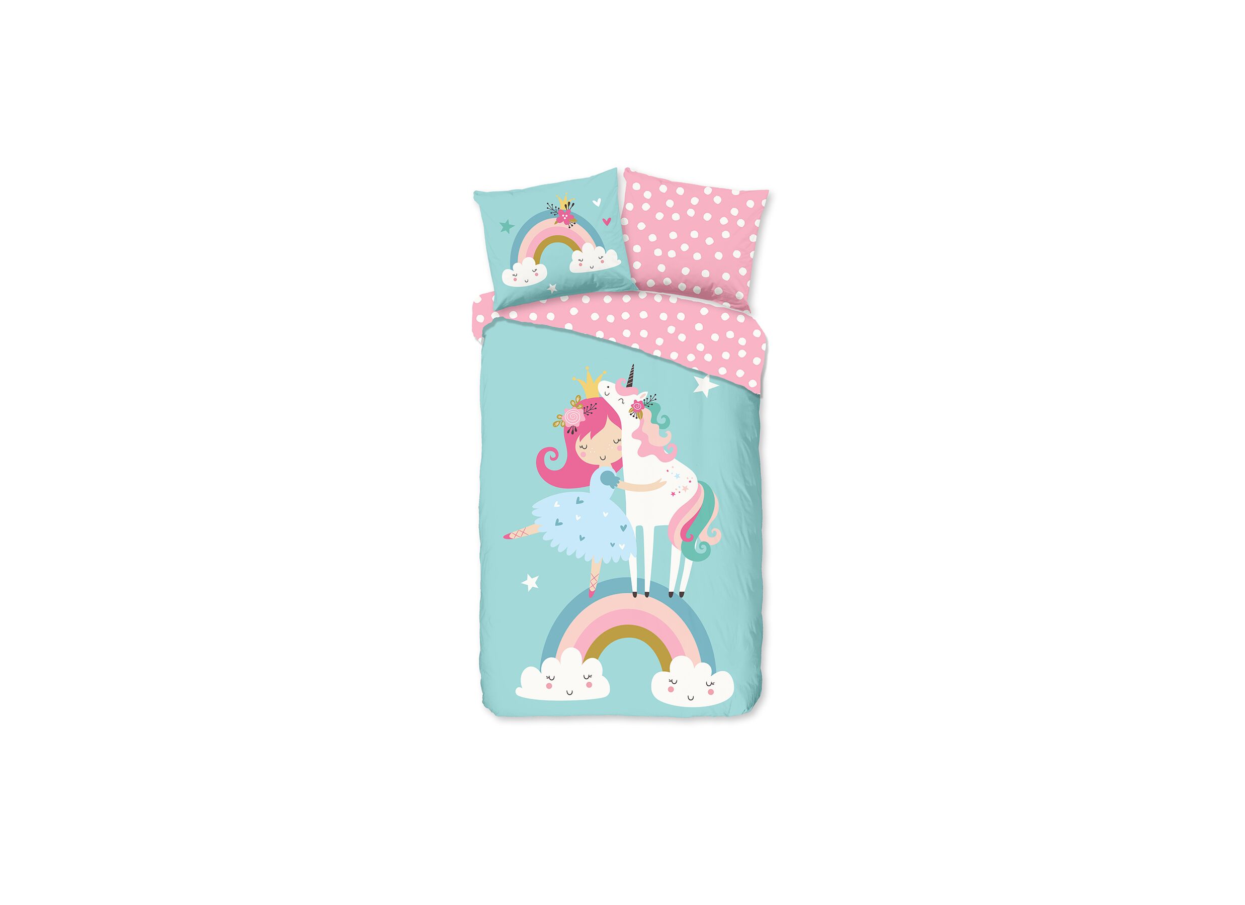 Housse de couette Heaven 140x220cm coton - Housse de couette Heaven 140x220cm coton