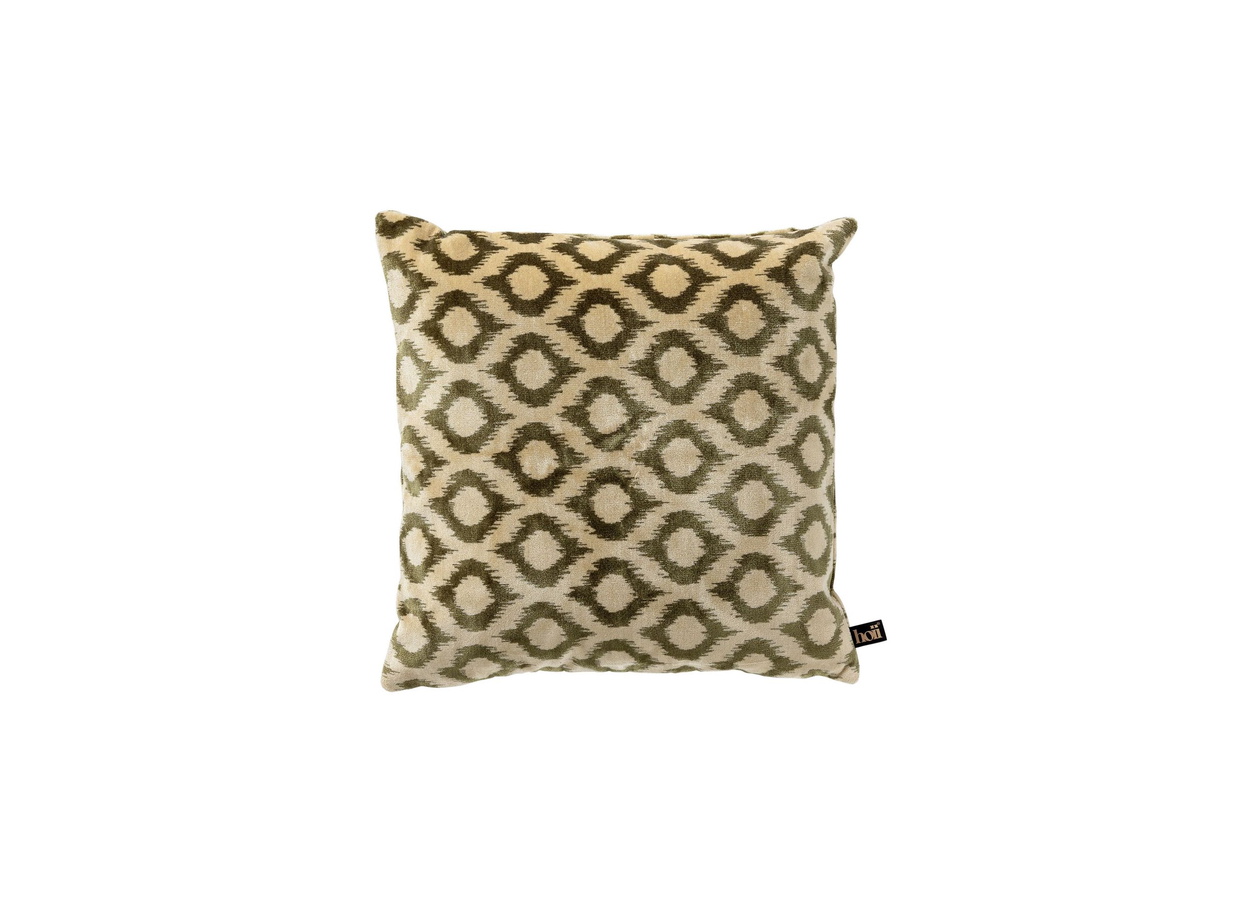 Plus Important - Coussin Leonardo 45x45cm - viscose - military olive