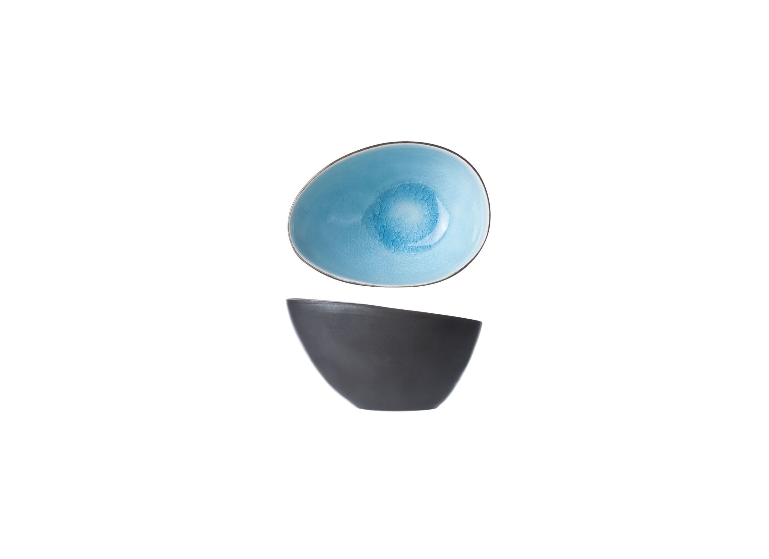 Overzichtsfoto - Schaal Streetfood festival 10,5x8cm keramiek multicolor