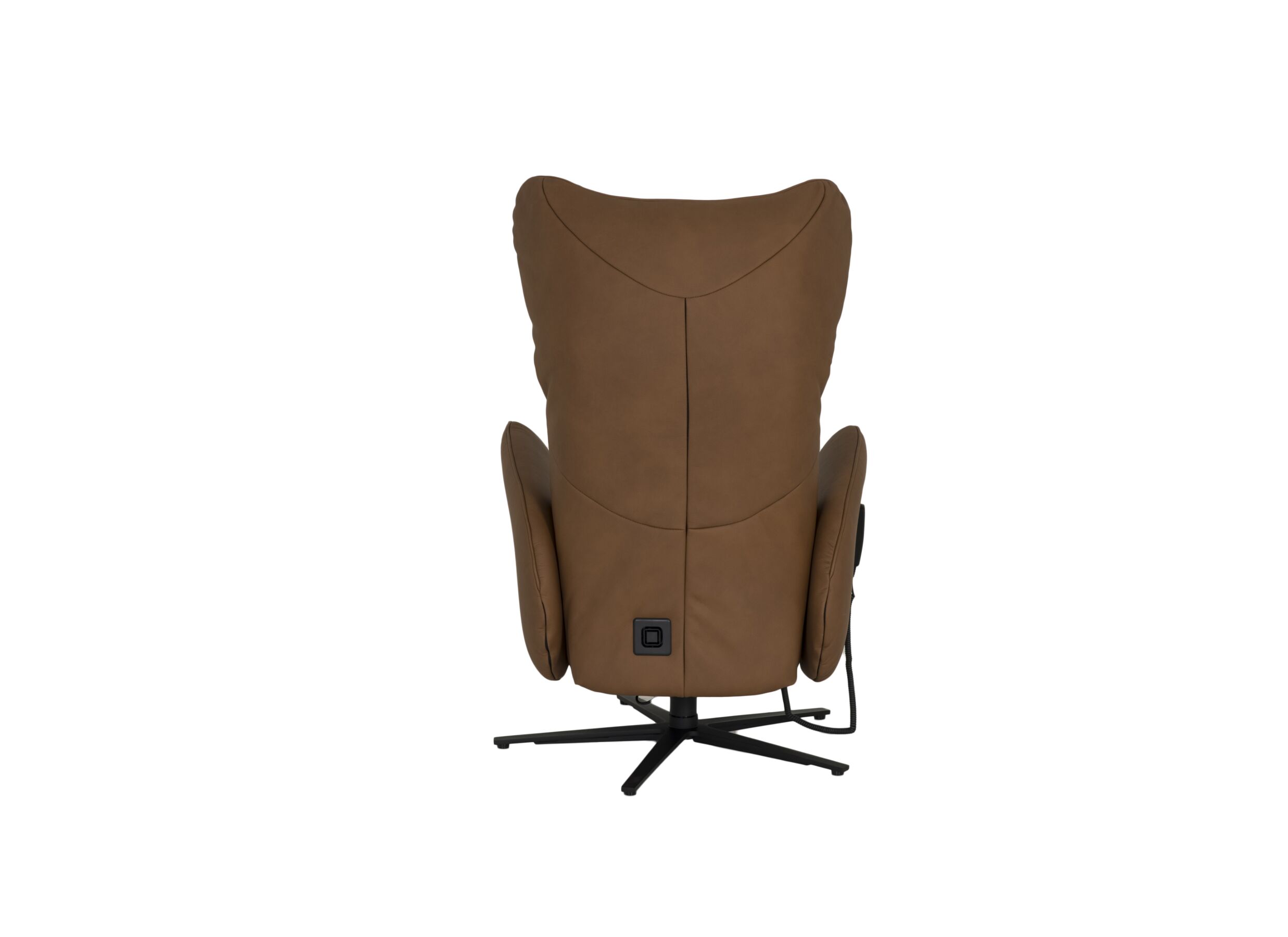 Aperçu - Fauteuil relax 7589.51V électrique - cuir - brun