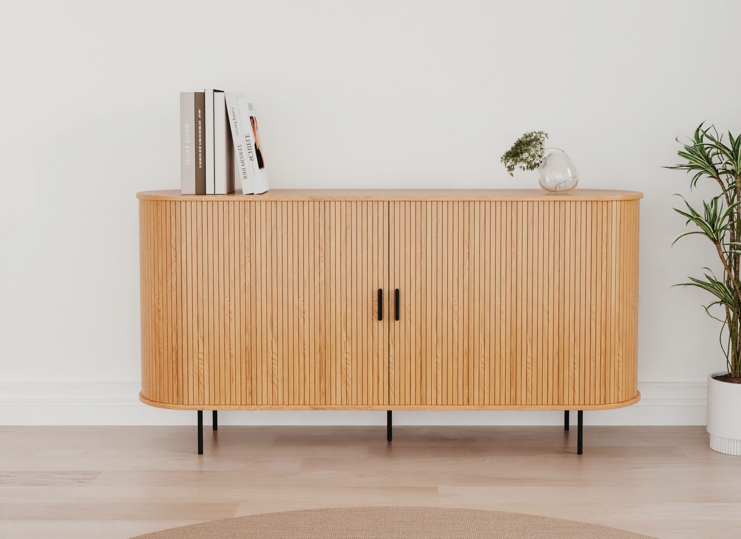 Sfeerfoto - Dressoir Kajsa 51B 160x40x80cm - decor - eik