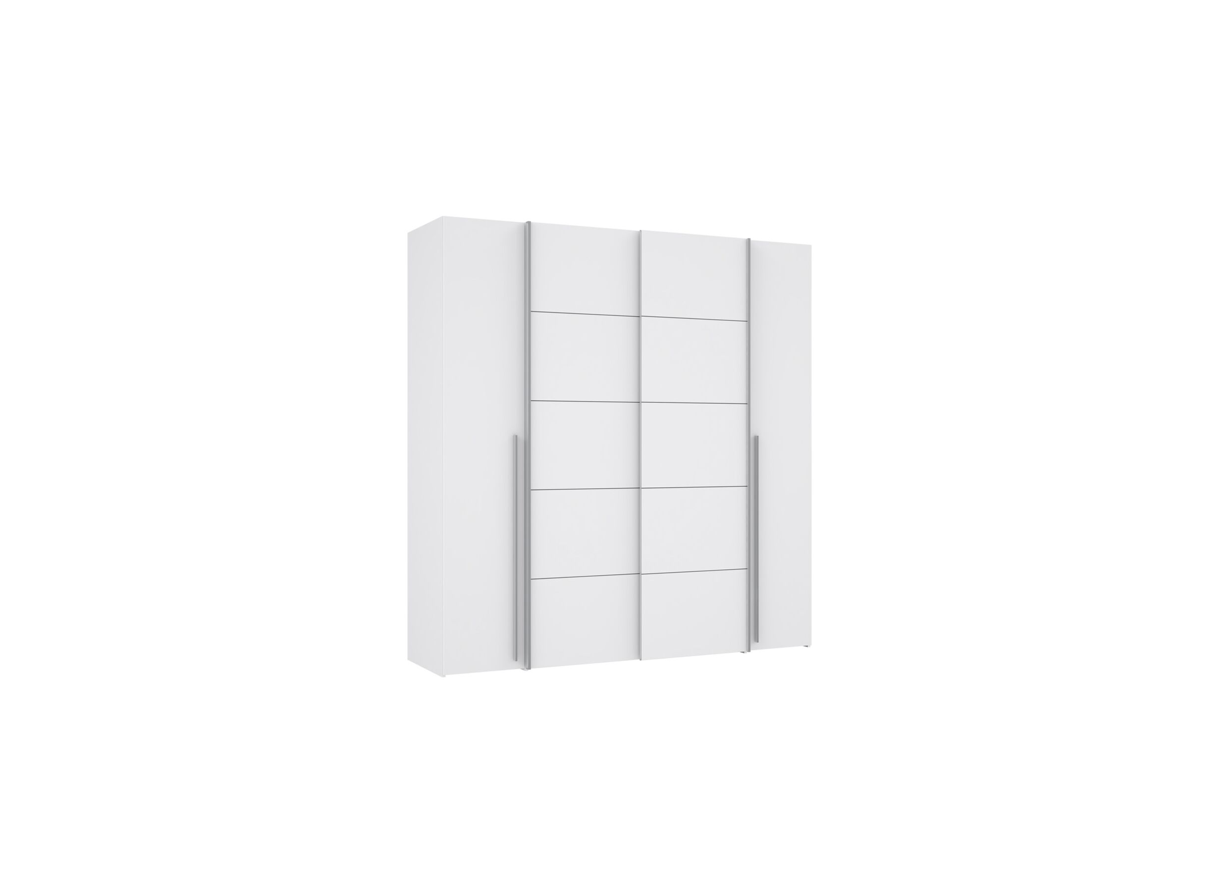 Garde-robe 200cm - Garde-robe Narago 200cm - décor - blanc