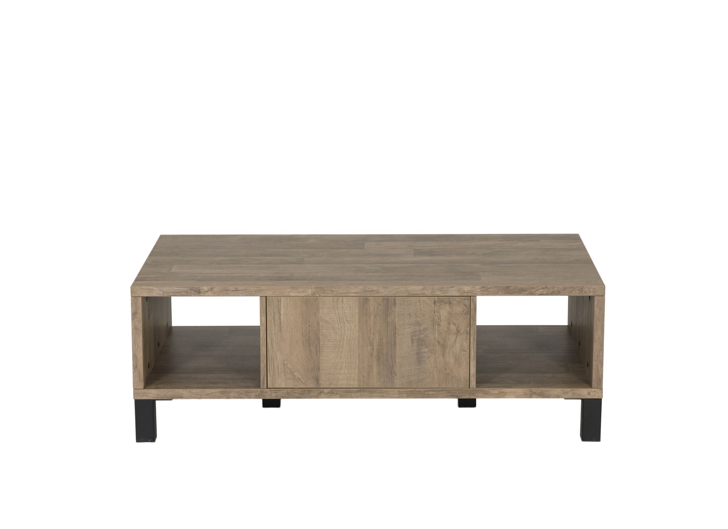 Aperçu - Table basse brun avec rangement