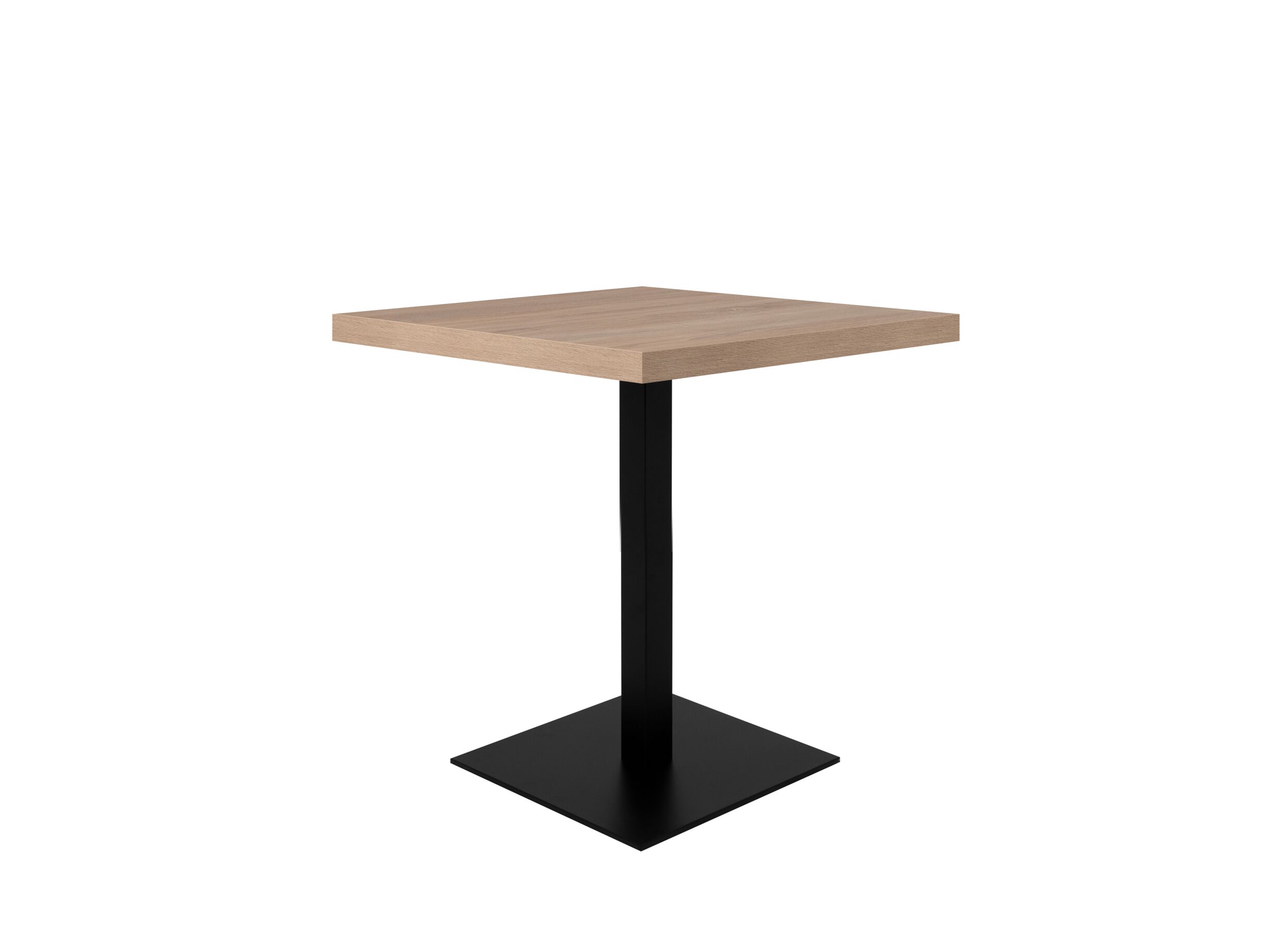 Tafel Quadrato 70x70cm - spaanplaat - ambachtelijk eik