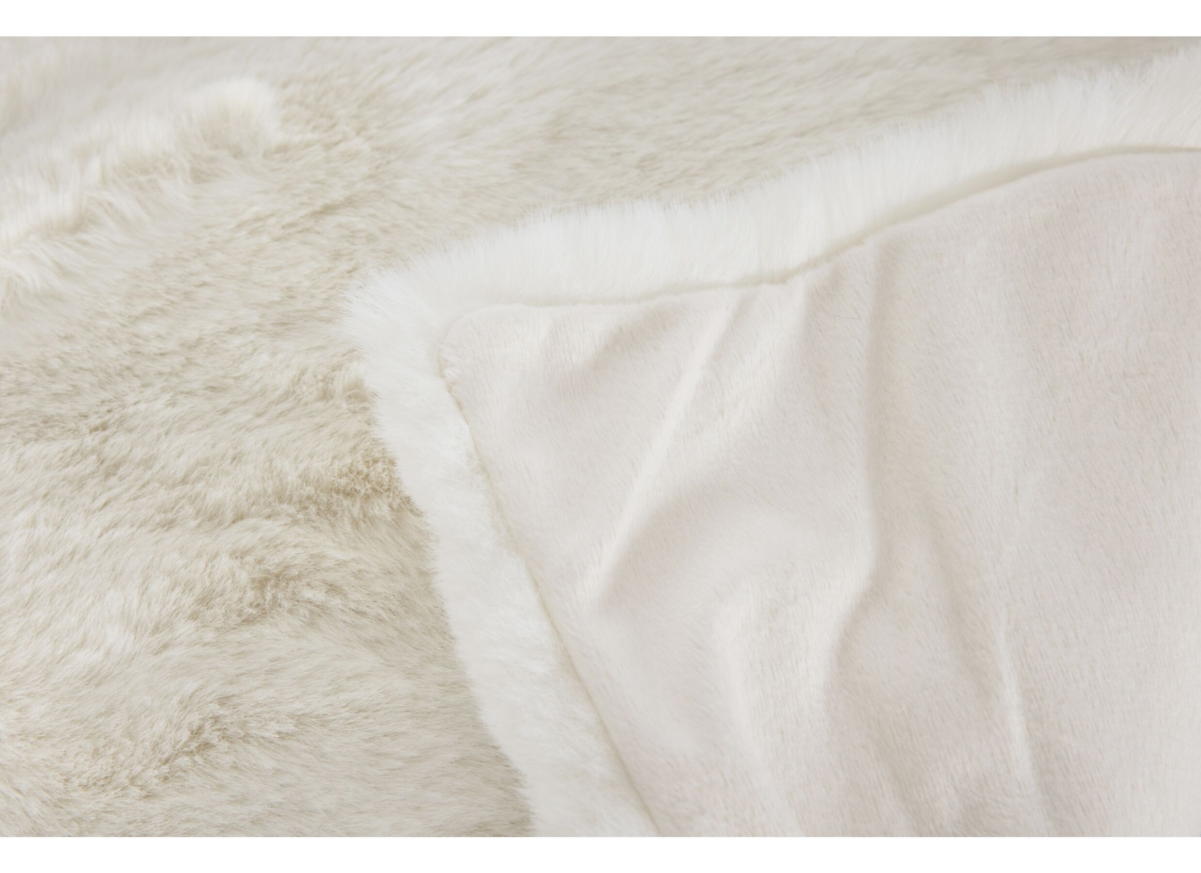 Detail - Plaid Yucatan 140x180cm velours ivory