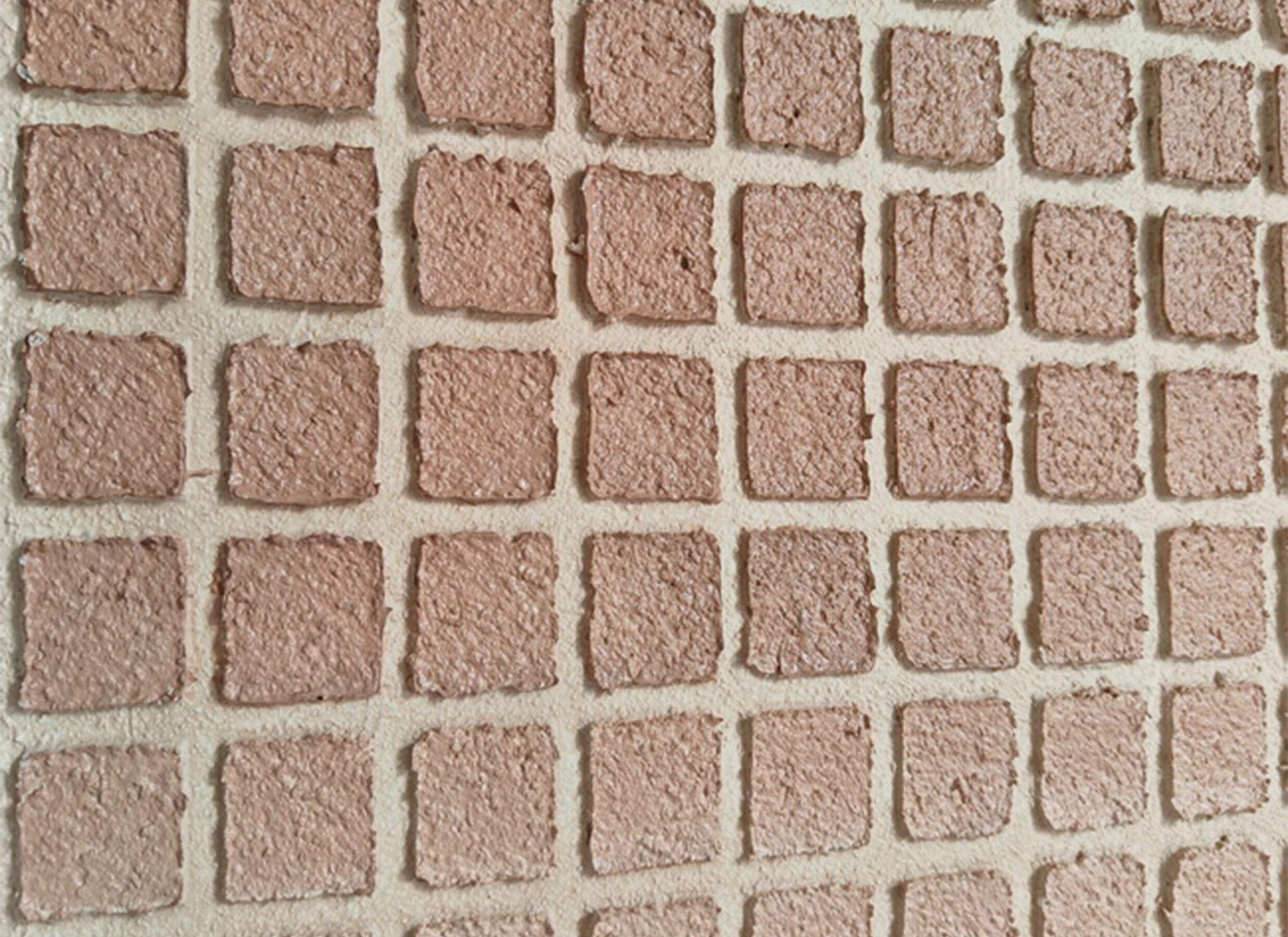 Detailfoto - Print op canvas Squares 60x80cm