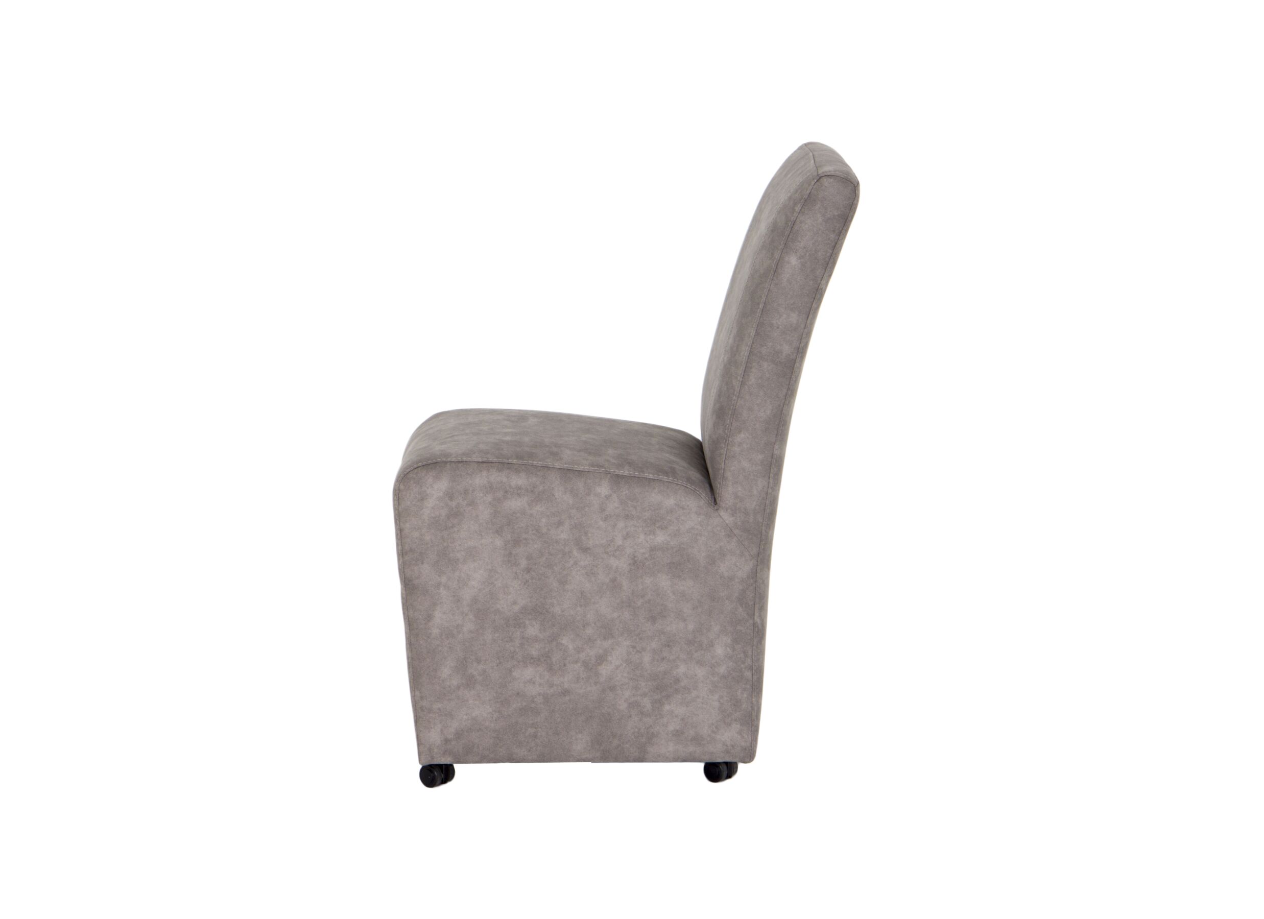 Stoel Oliver 50x70x94,5cm - stof - zilvergrijs