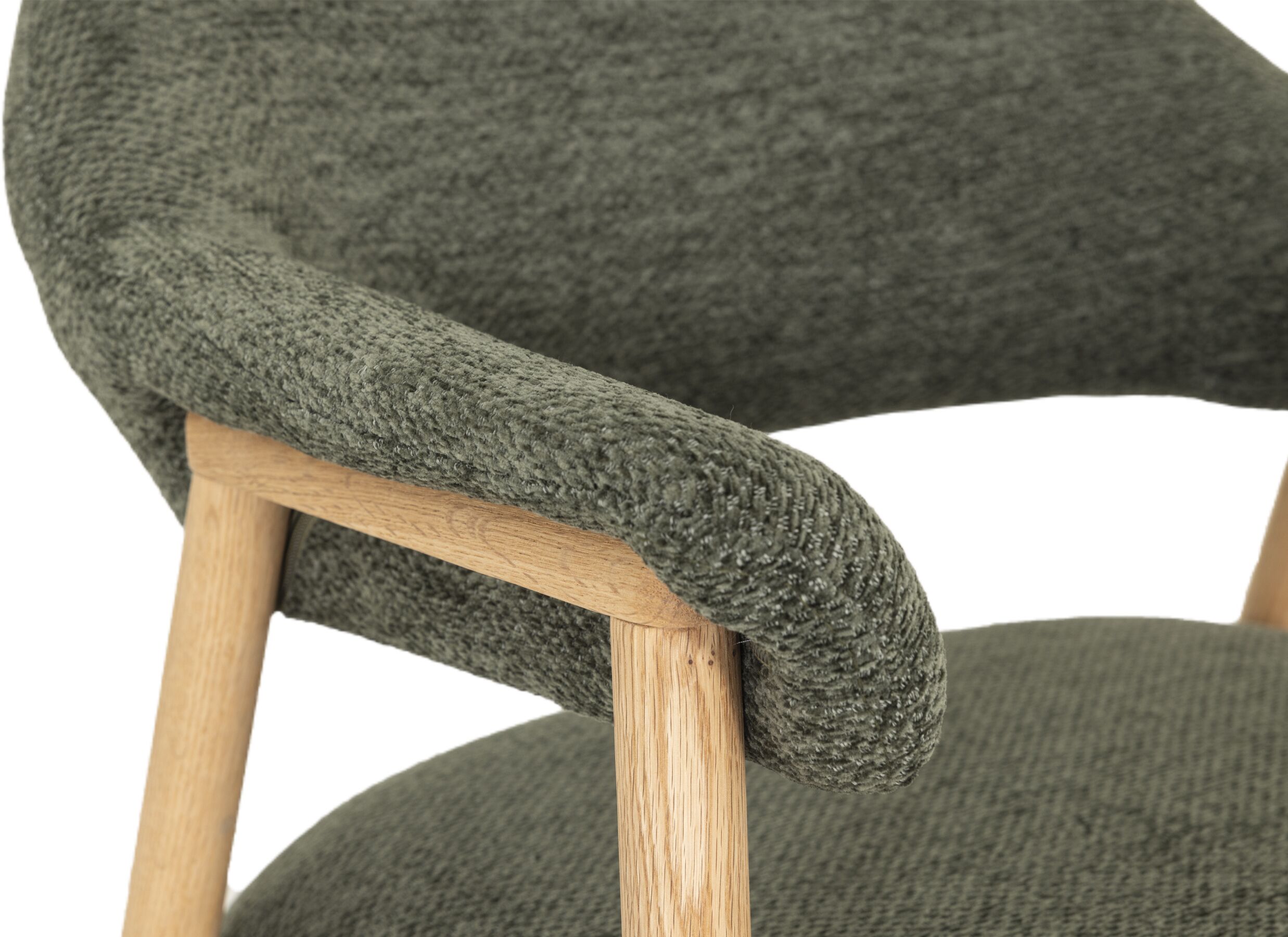 Detail - Chaise Hierro 60x57x80cm - tissu - vert