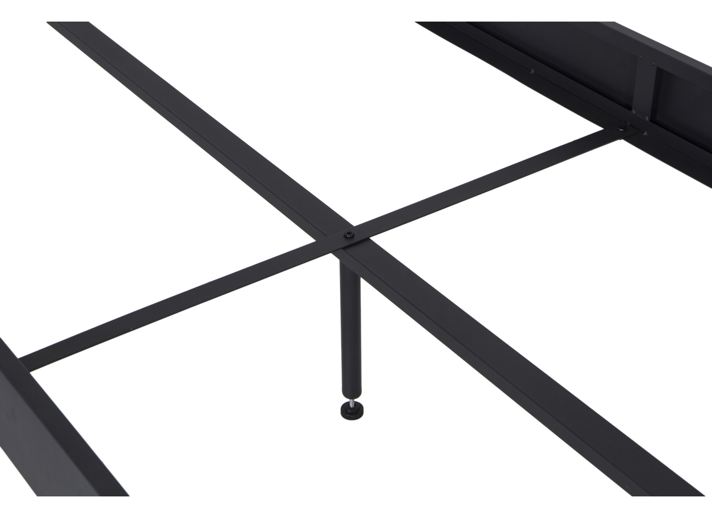 Lit Me 90x200cm - métal - noir