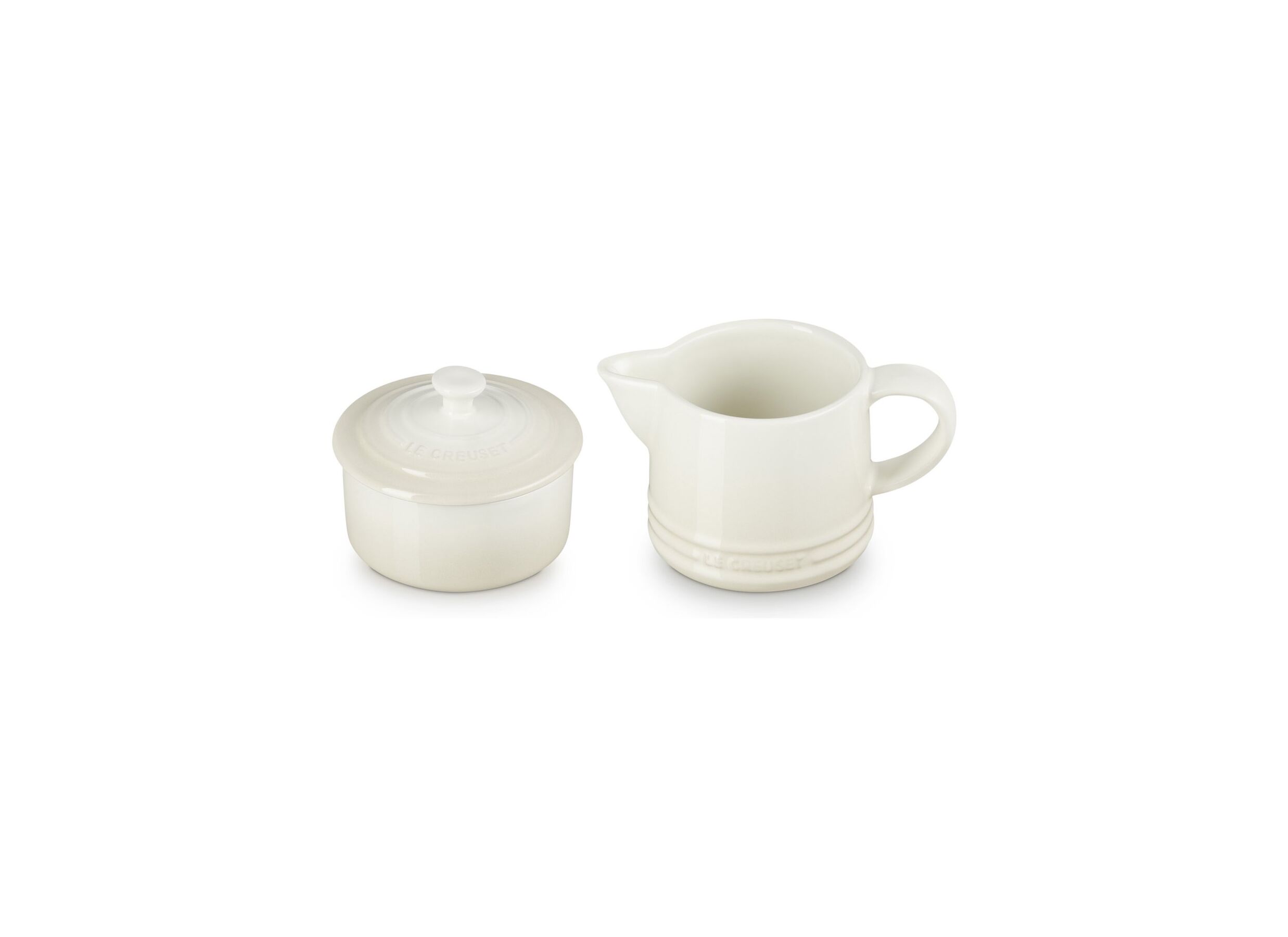 Pot à lait et sucrier Le Creuset