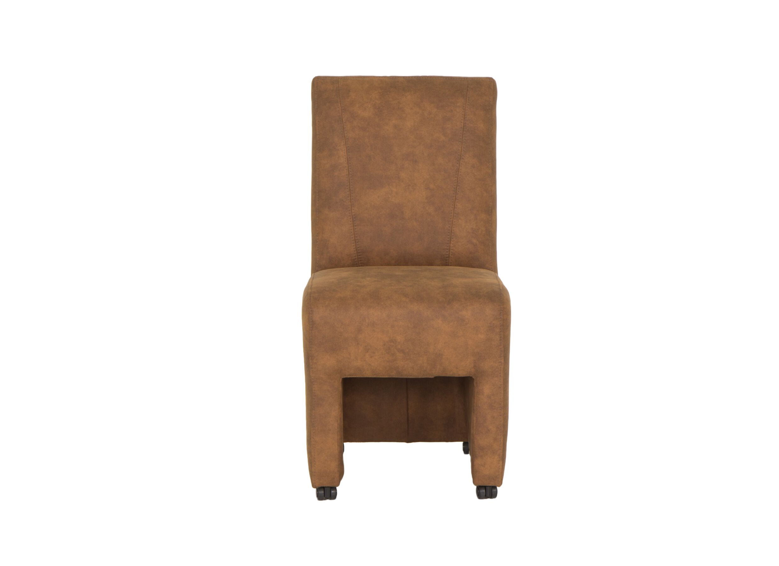 Stoel Oliver 50x70x94,5cm - stof - cognac preston