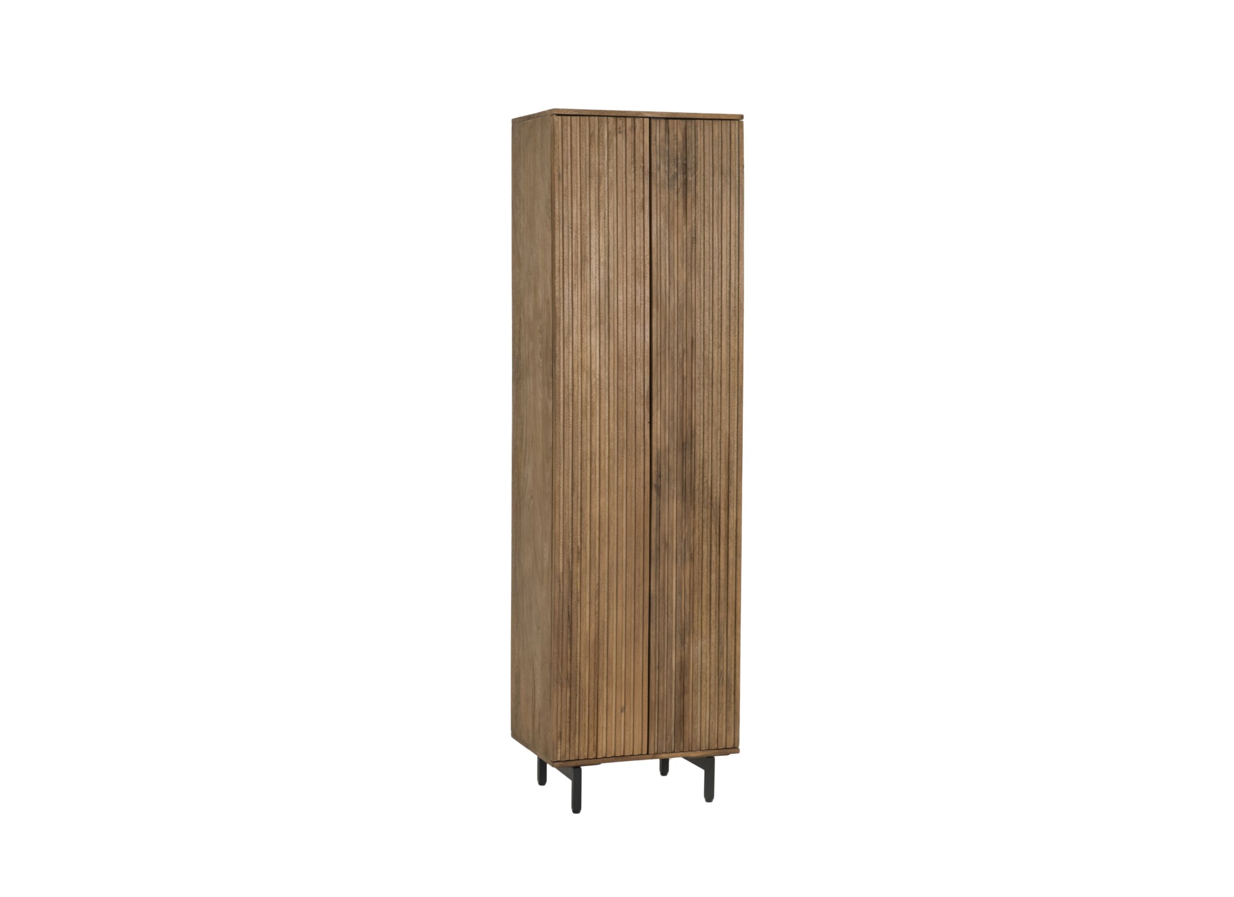 Hoofdfoto - Kast Angkor 80x42x210cm - mango massief - naturel