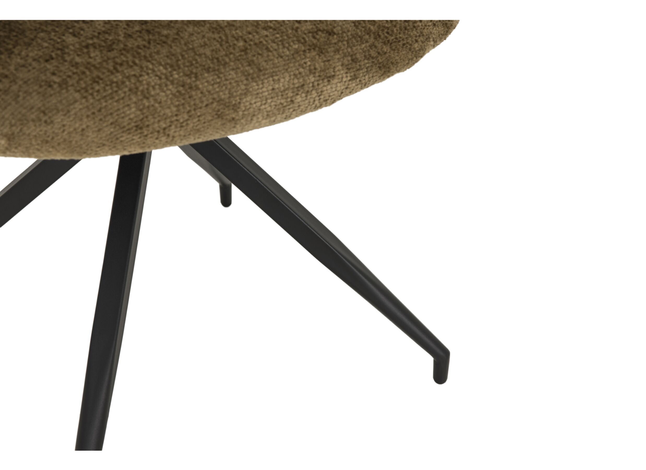 Detail - Chaise Indy 58x60x85cm - tissu - curry