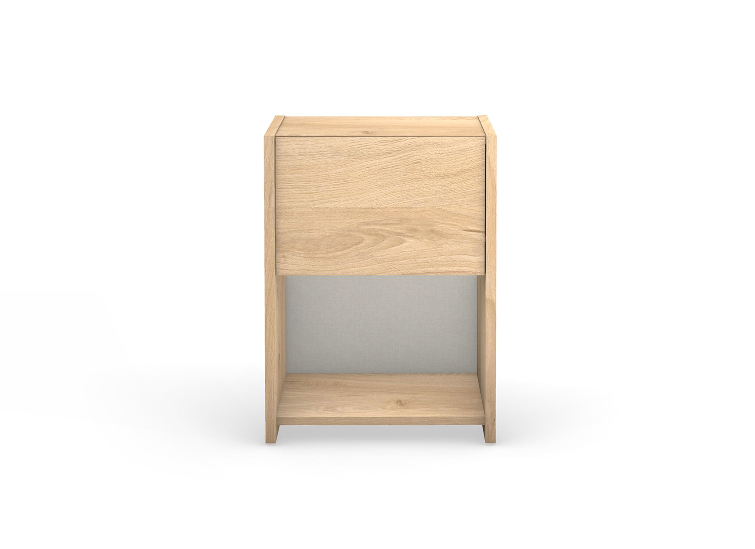 Aperçu - Table de chevet Mosaik 40x40x54cm - décor - hickory