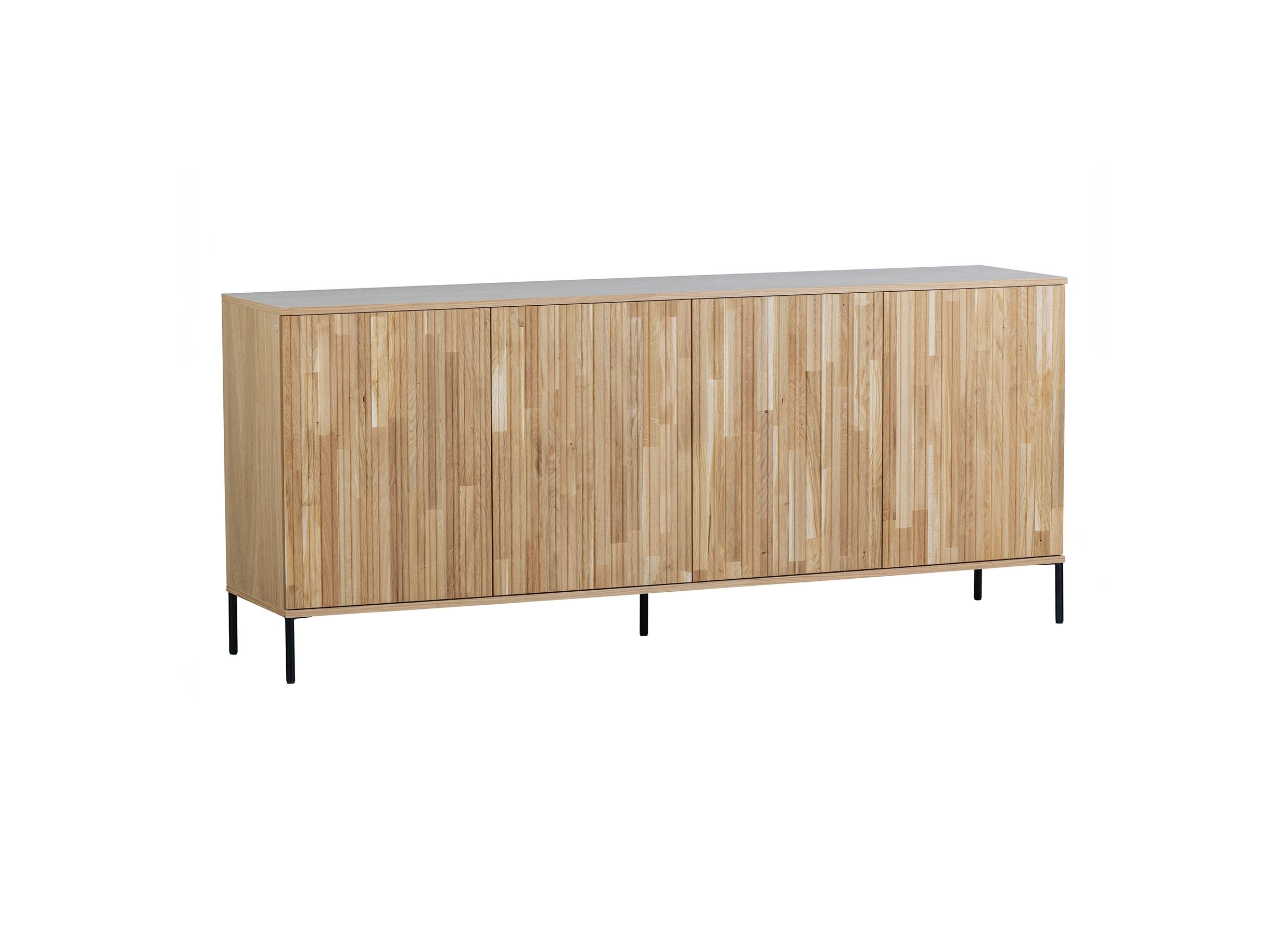Dressoir New Gravure 200x44x85cm - eik fineer - naturel