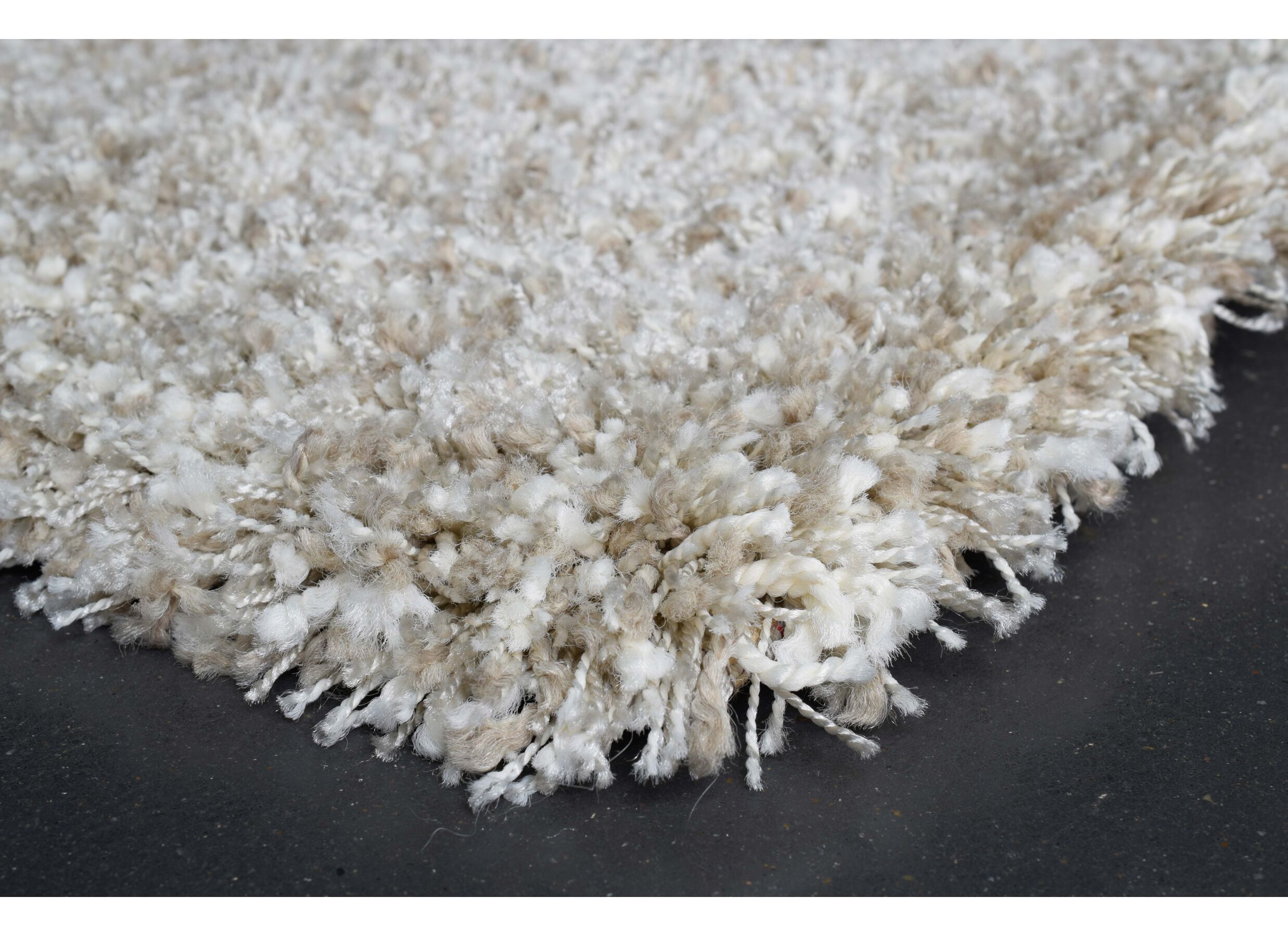 Tapis Twister 240x300cm - polypropylène - beige