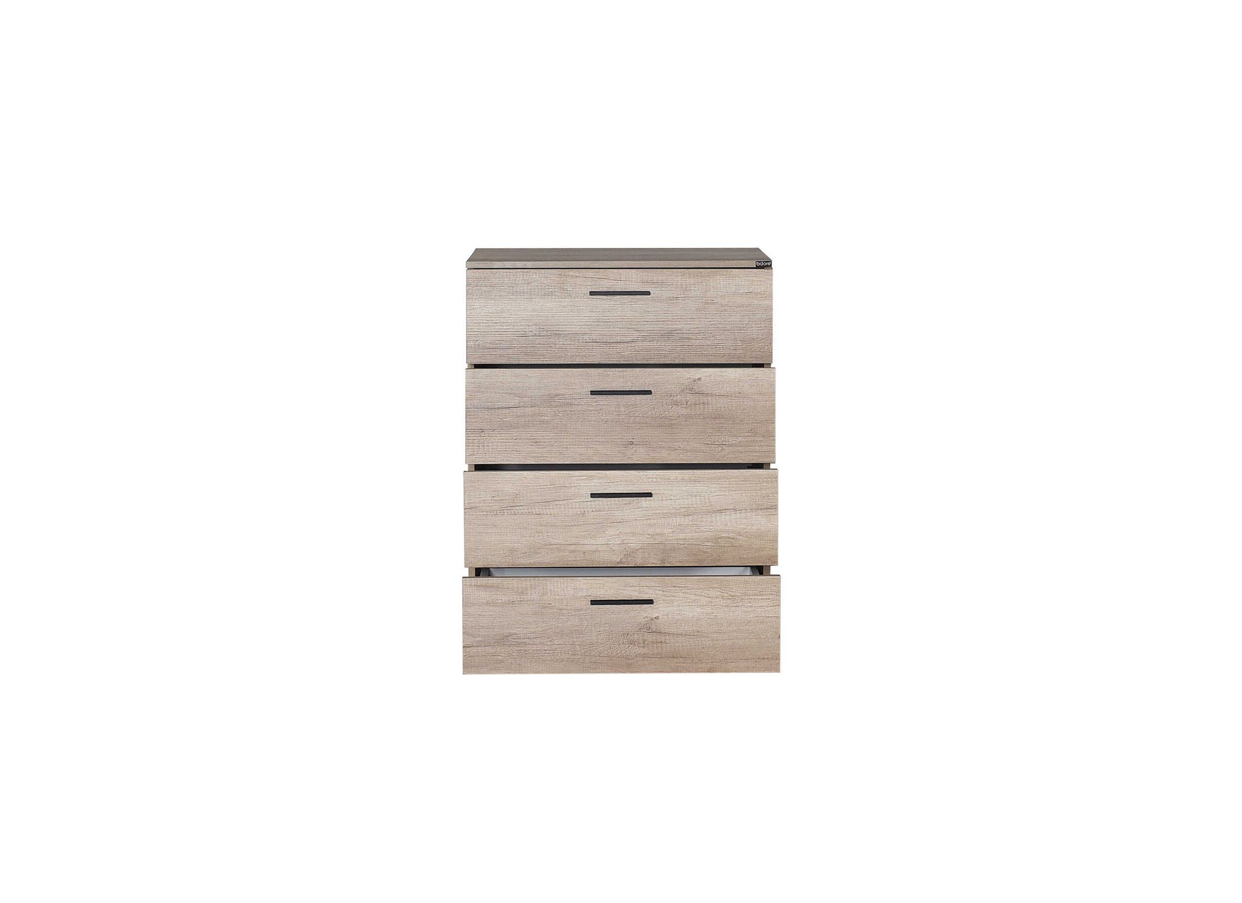 Disposition - Commode Komodo 73x44x96cm - mélamine - tori