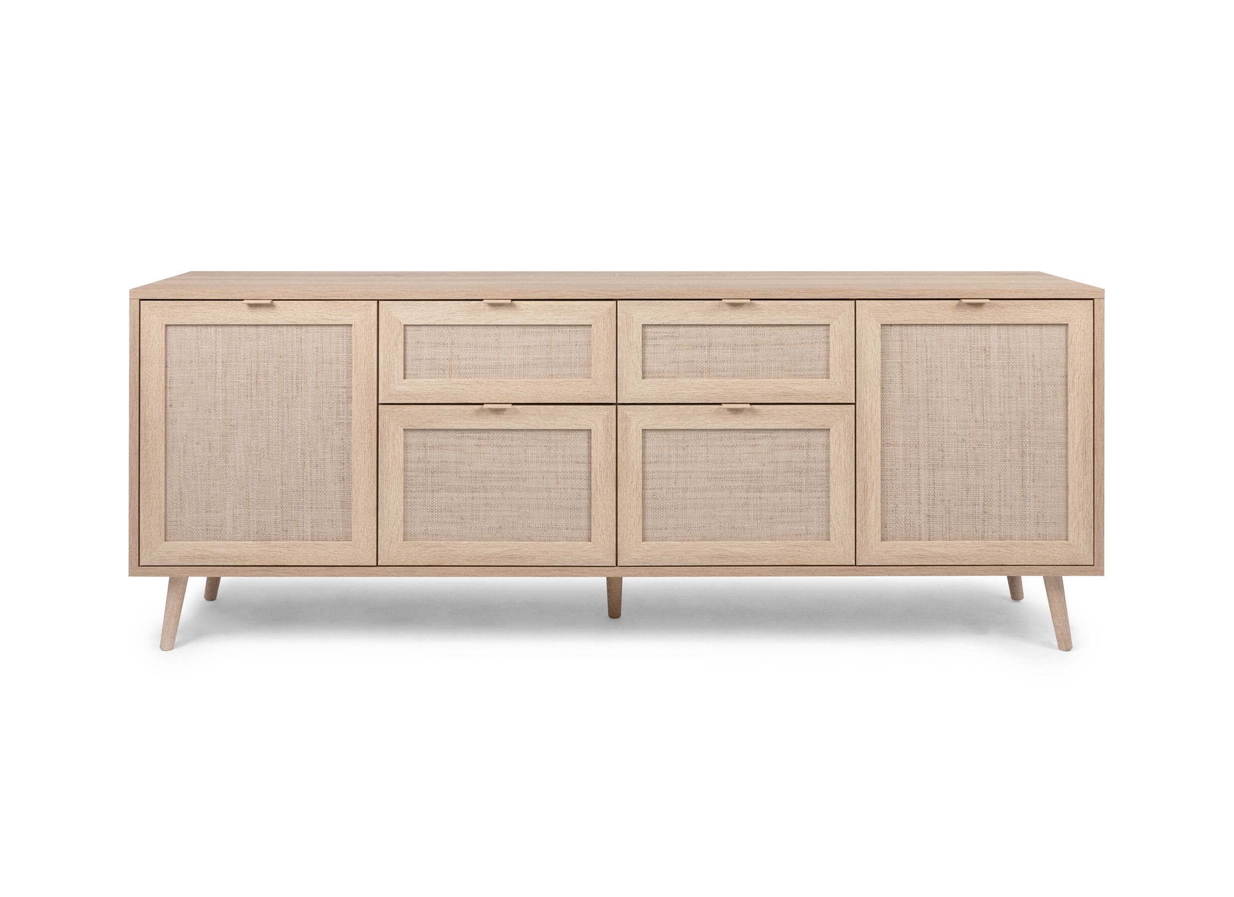 Buffet Bali 180cm - melamine - chêne sonoma