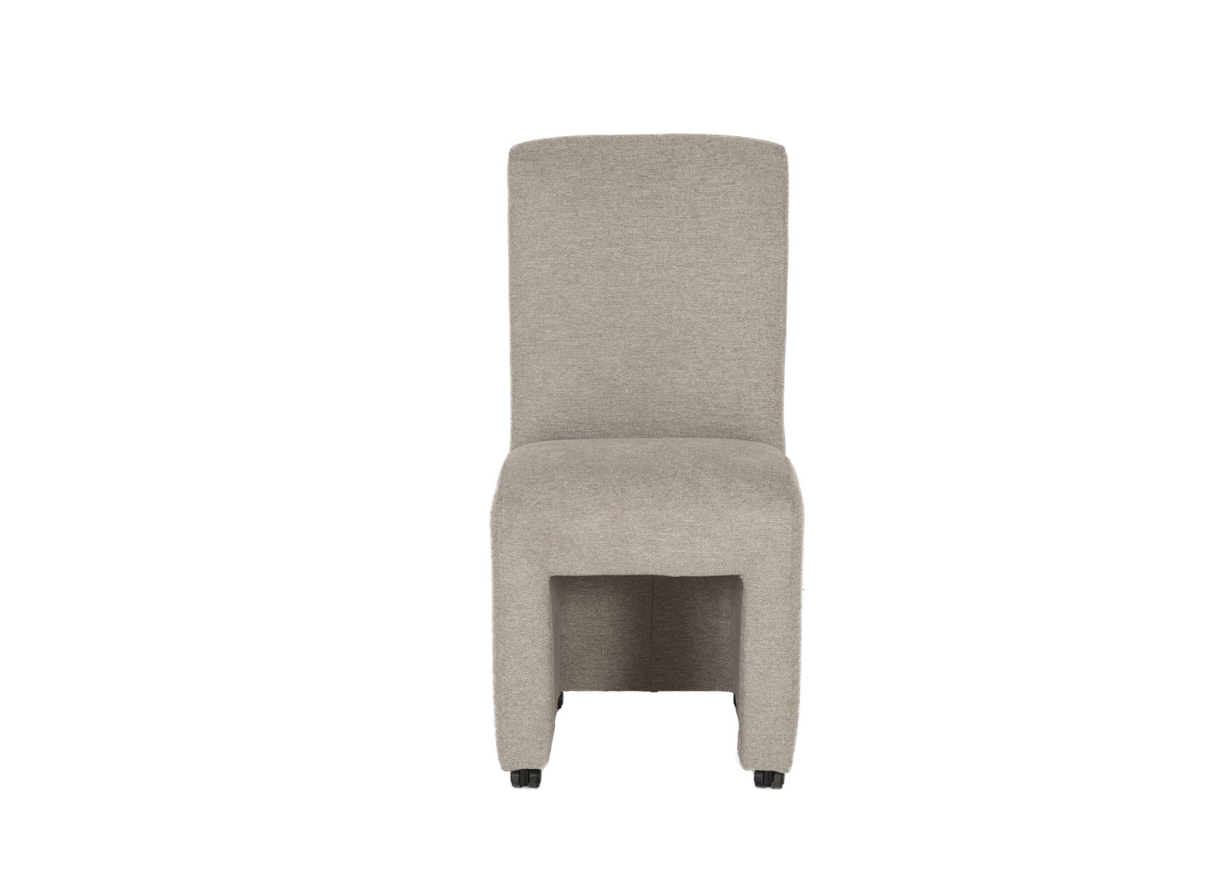 Aperçu - Chaise Larissa 50x70x100cm - tissu - greige