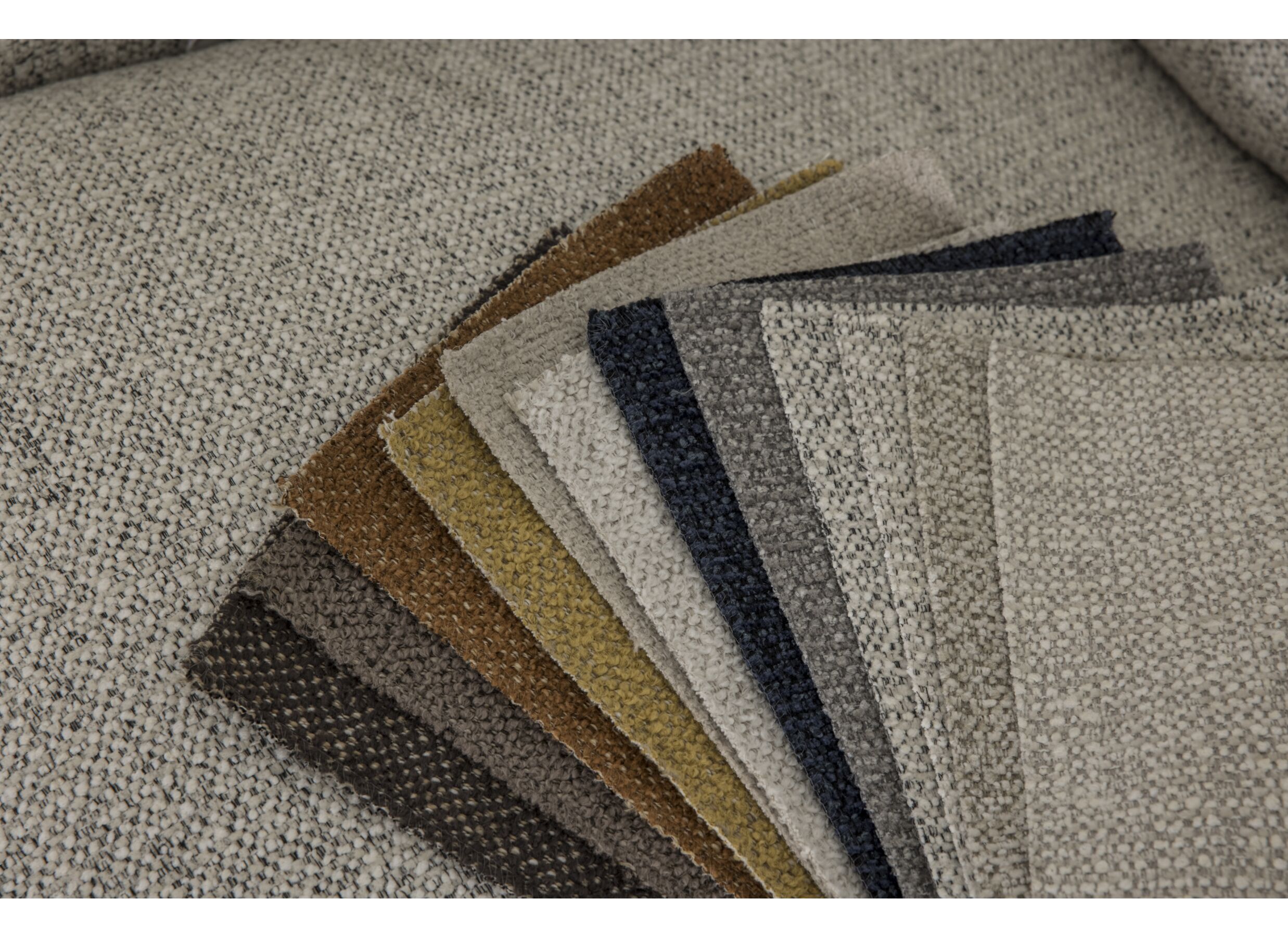 Kleurstaal - Zetel Hana 2,5+2-zit - stof - oyster