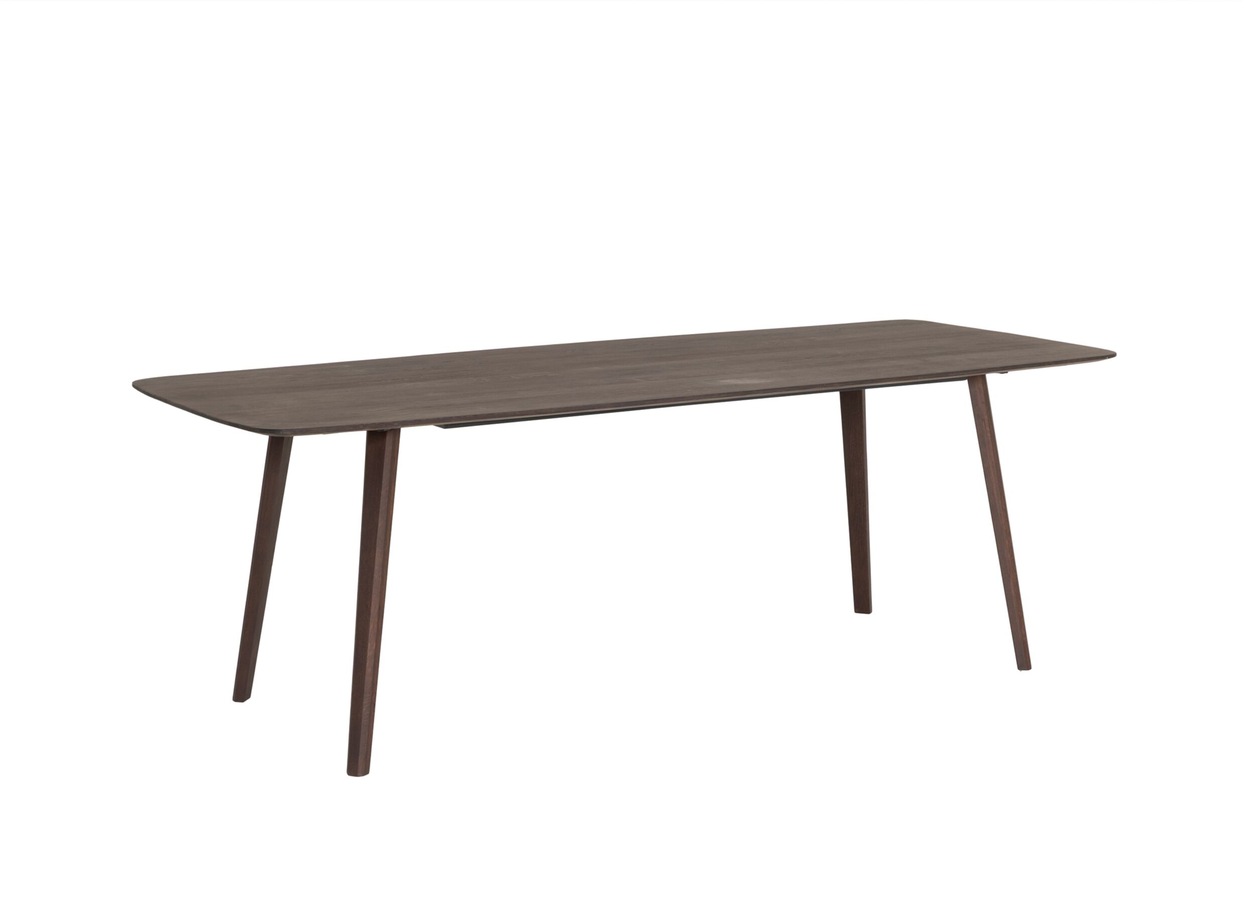 Hoofdfoto - Tafel Rollo 220x100cm - eik massief - donkerbruin