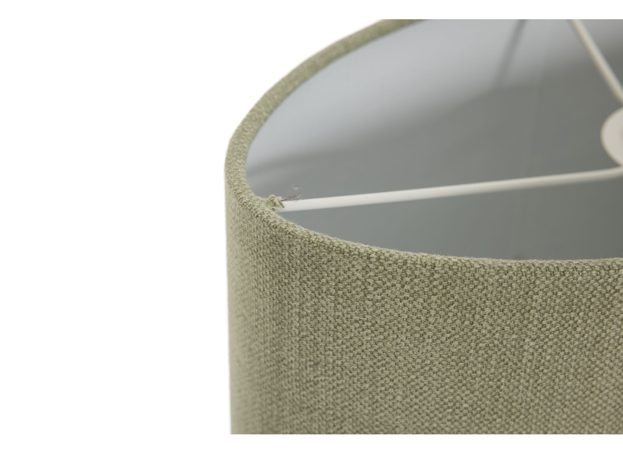Detail - Abat-jour 45x45x25cm - tissu - vert