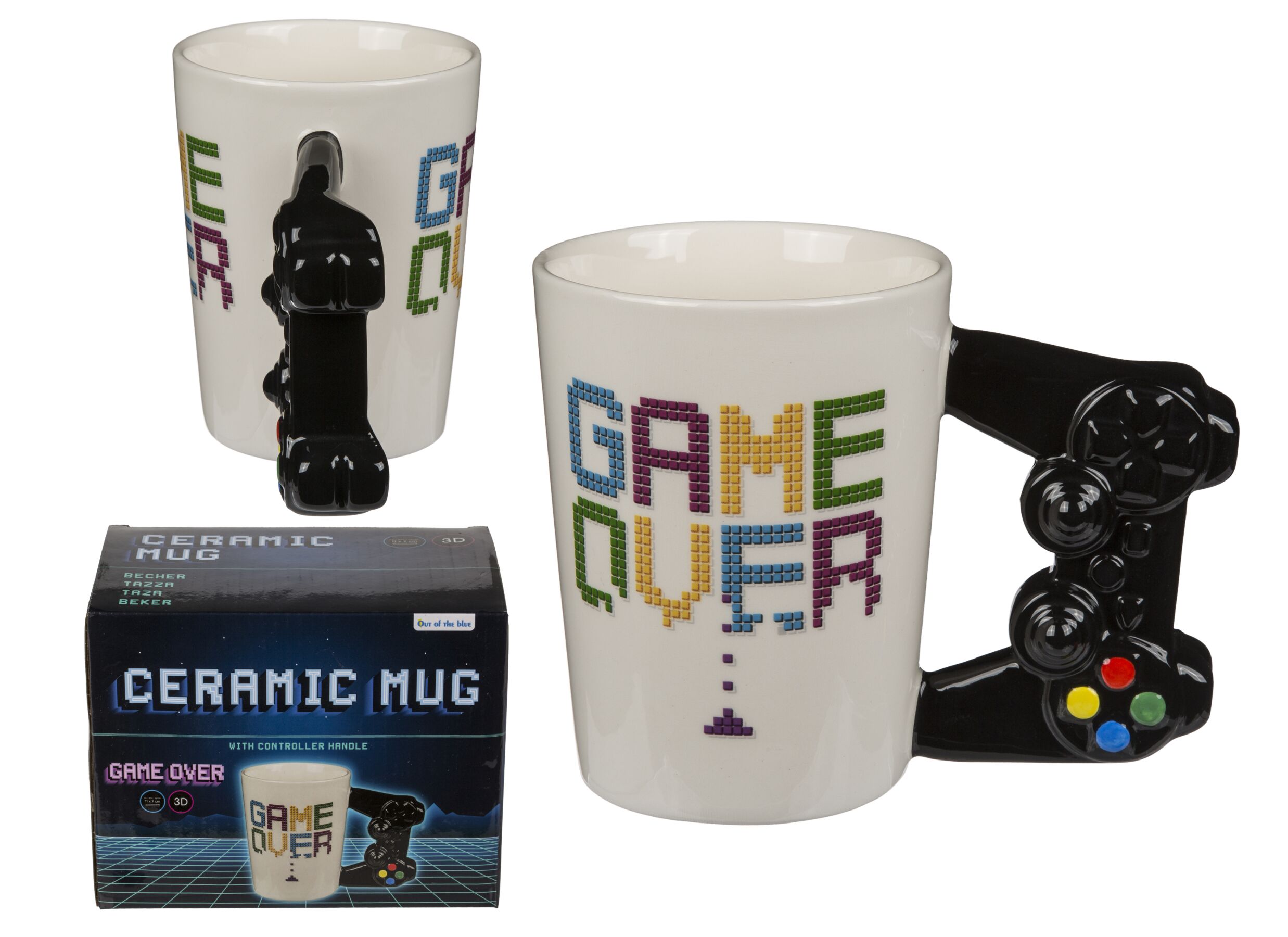 Detail - Mug Game Over with Controller 33cl