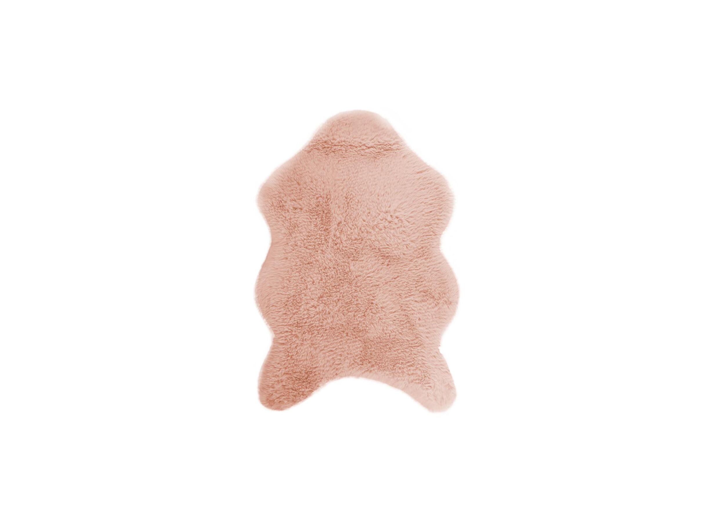 Schapenvacht Lambskin 60x90cm oudroze