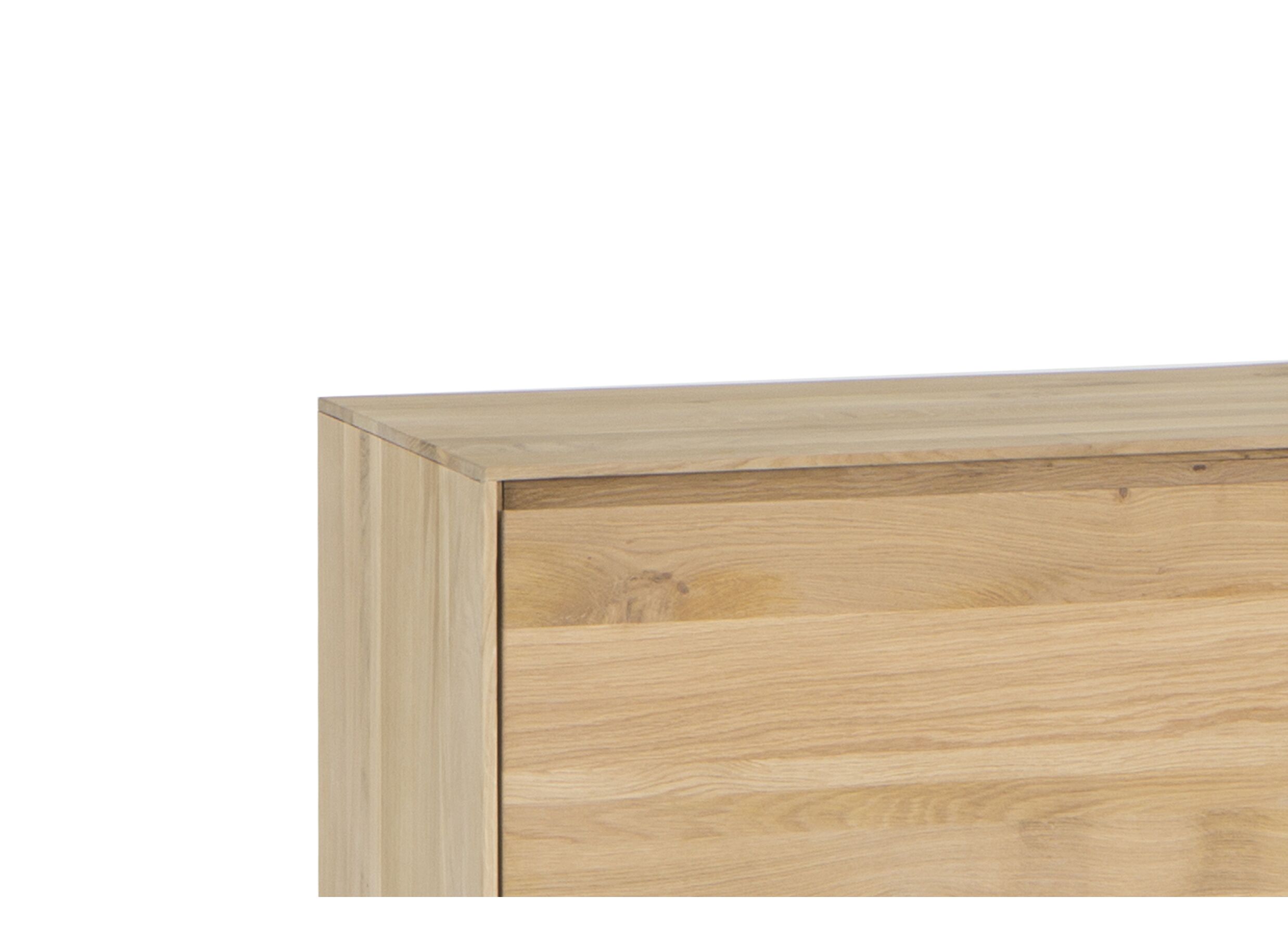 Buffet Caviar 170cm - chêne massif & décor - naturel